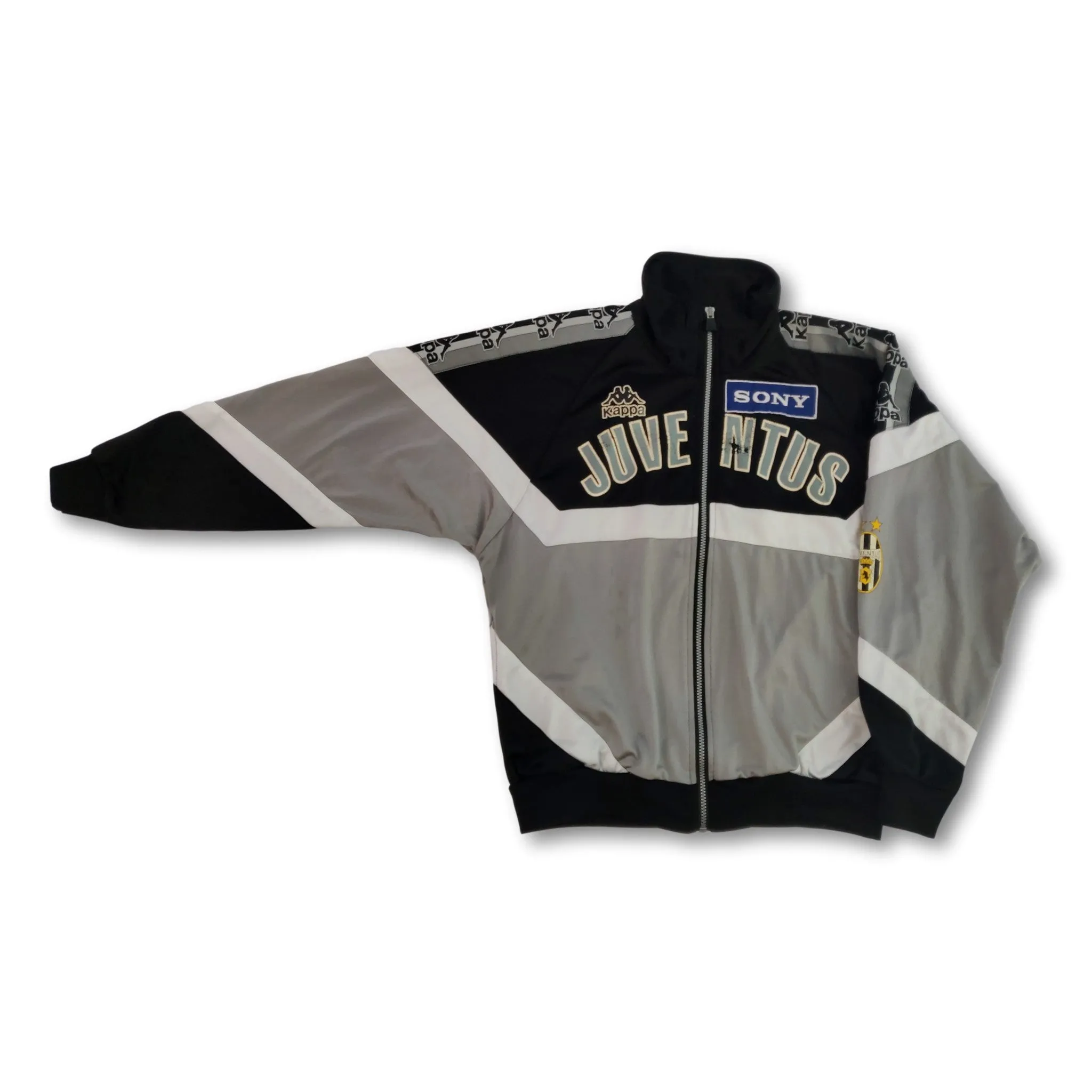 1995-97 black Juventus Torino Kappa jacket