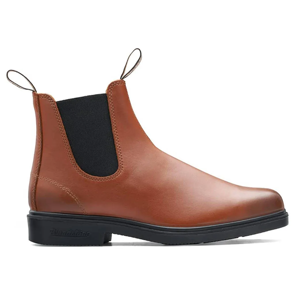 2244 Water-Resistant Leather Unisex Chelsea Boots