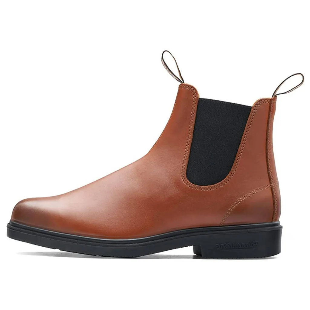 2244 Water-Resistant Leather Unisex Chelsea Boots