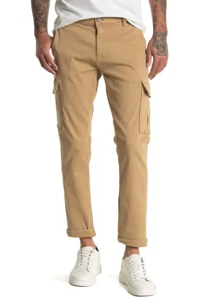 34 Heritage Carson Cargo Pant in Khaki Twill