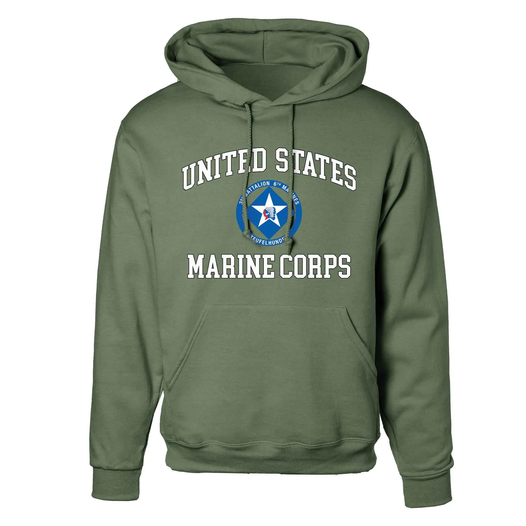 3rd Battalion 6th Marines USMC Hoodie