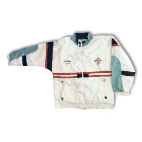 90s white Adidas ATP Line track jacket