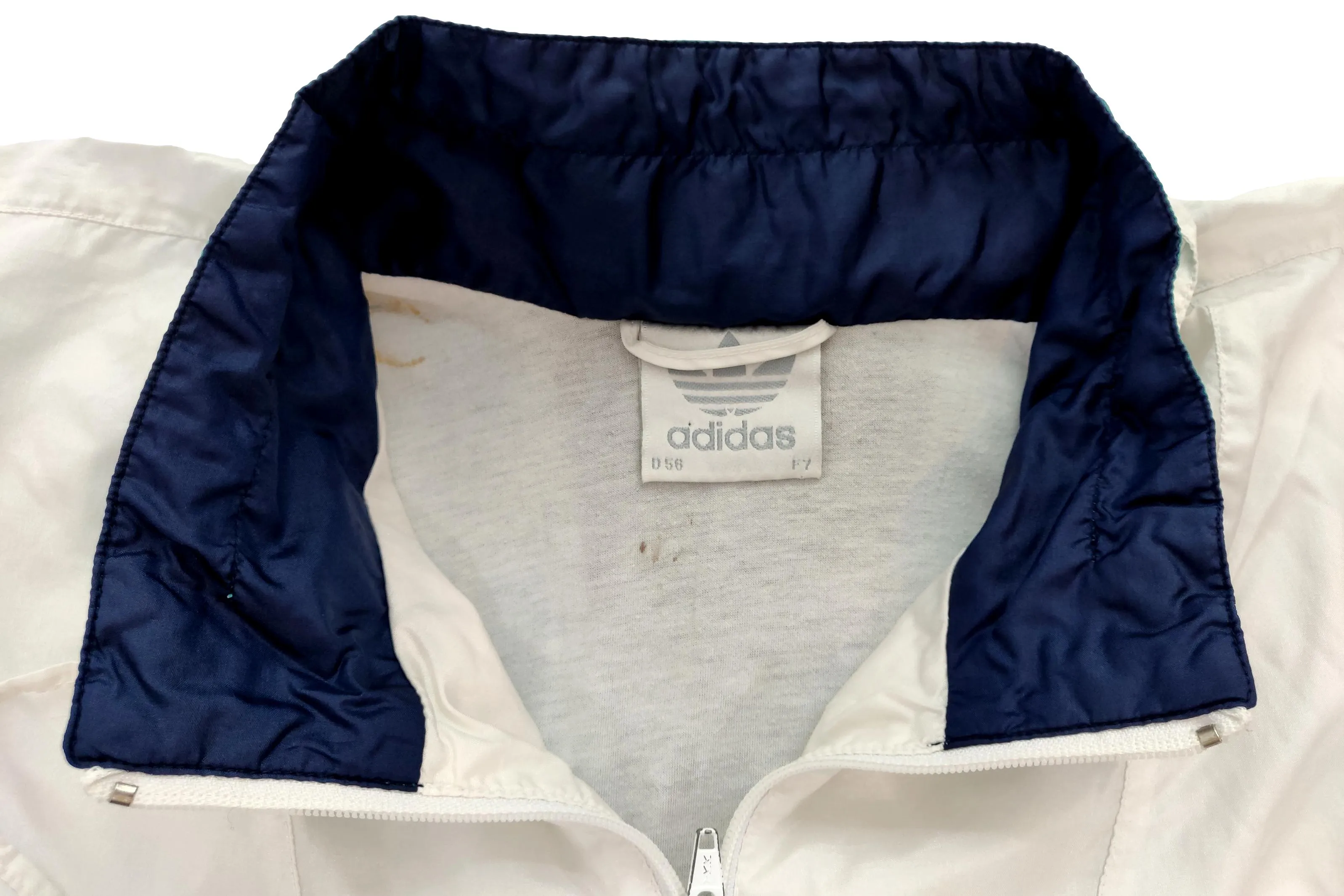 90s white Adidas ATP Line track jacket