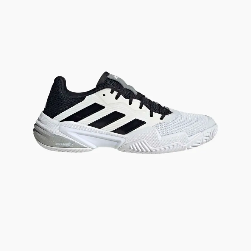 Adidas Baricade 13 Men's Tennis Shoes -Cloud White/Core Black/Grey Three