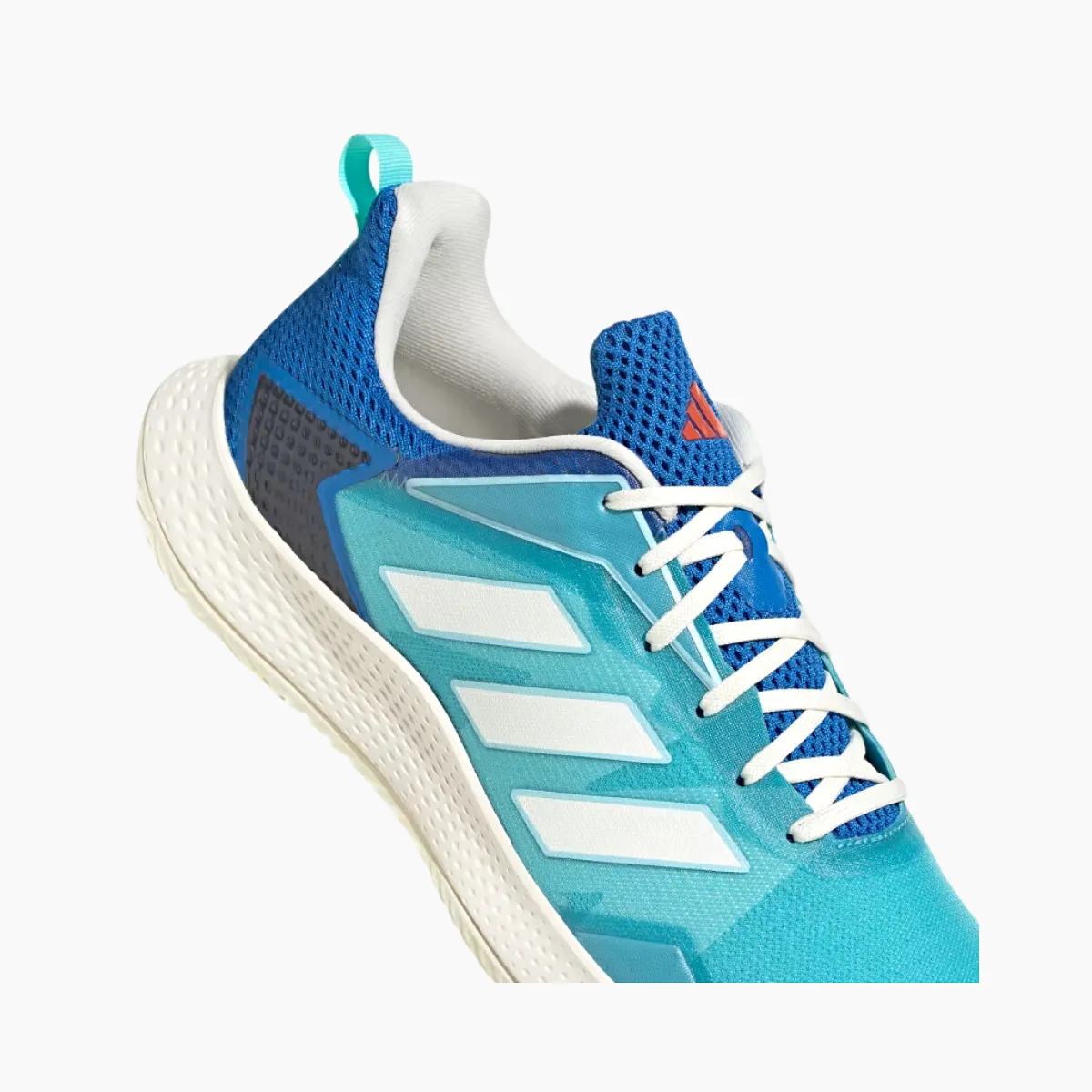 Adidas Defiant Speed Men's Tennis Shoes -Light Aqua/Off White/Bright Royal