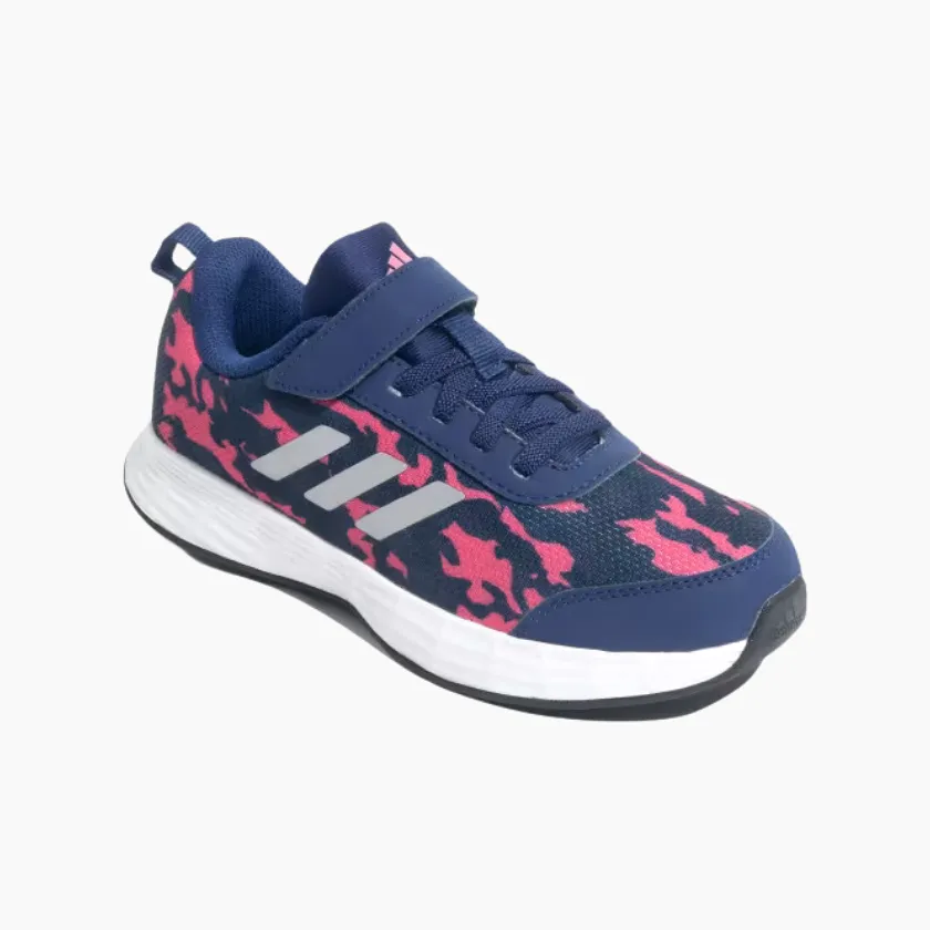 Adidas Essento 2.0 Kids Unisex Shoes (4-7Year) -Pink Fusion/Silver Metallic