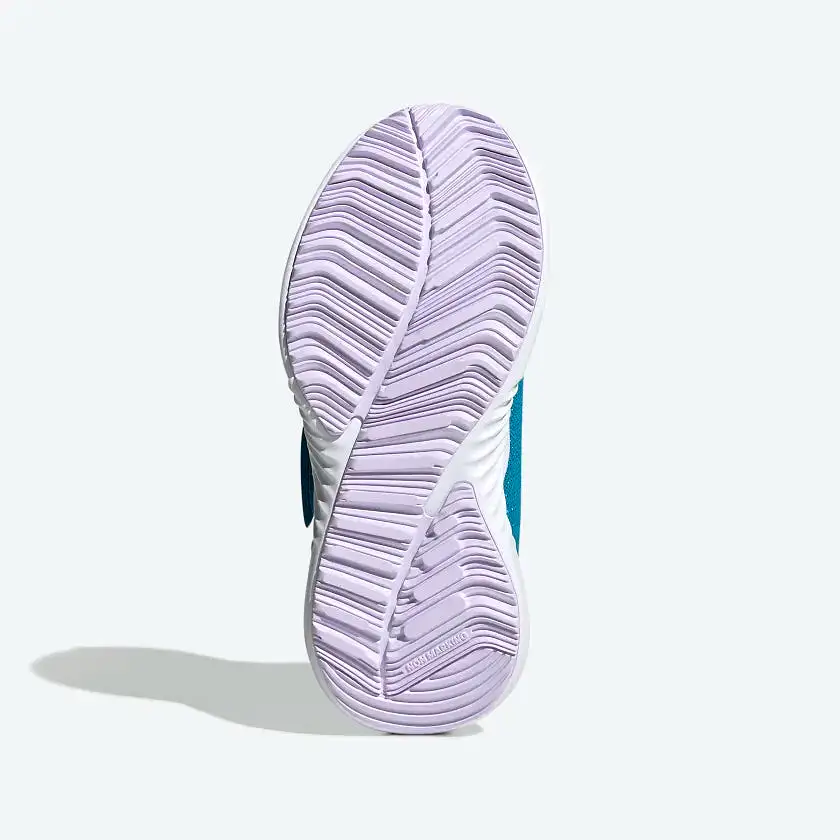 Adidas Fortarun X Frozen Shoes -Bold Aqua / Purple Tint / Cloud White