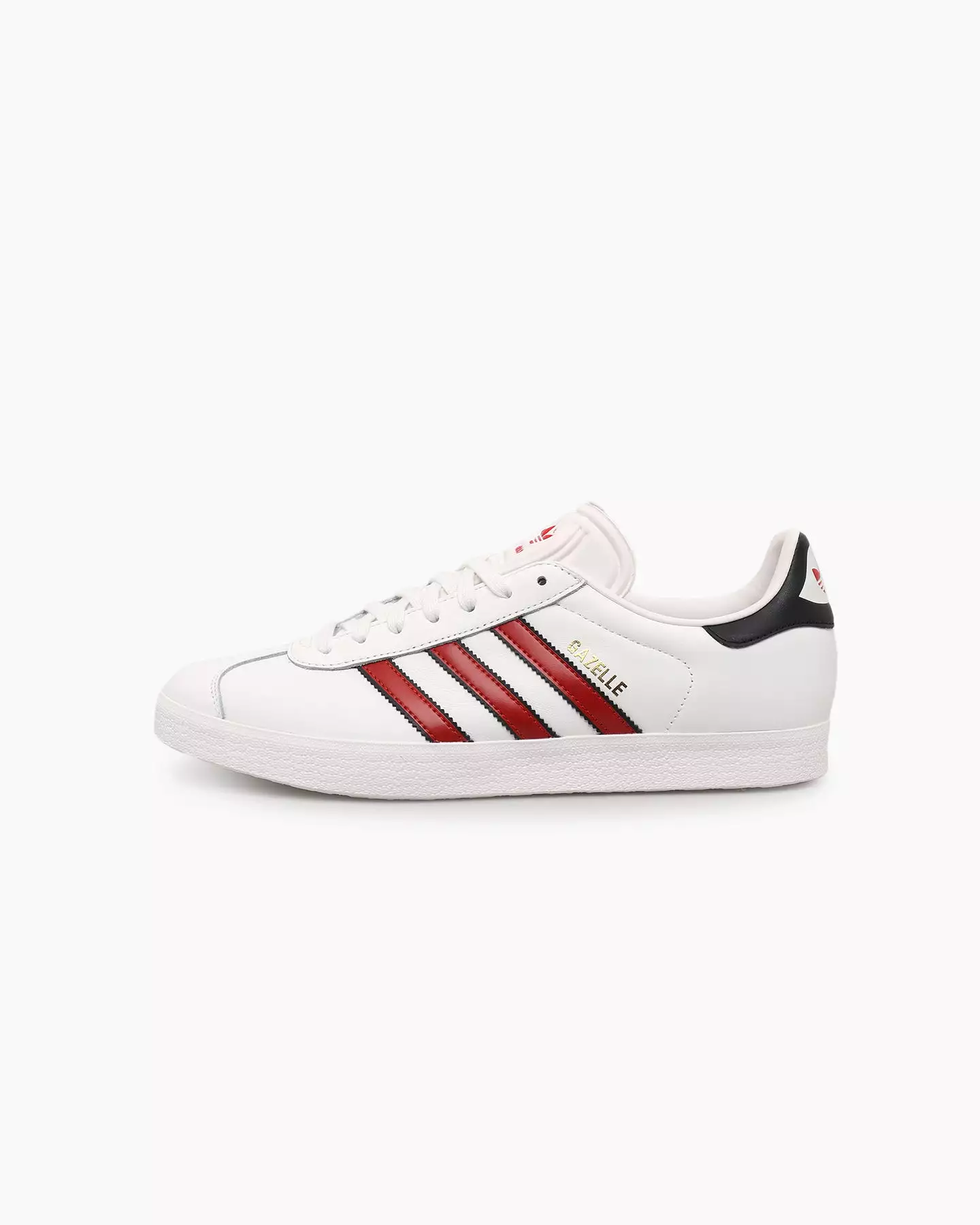 Adidas Gazelle White/Scarlet