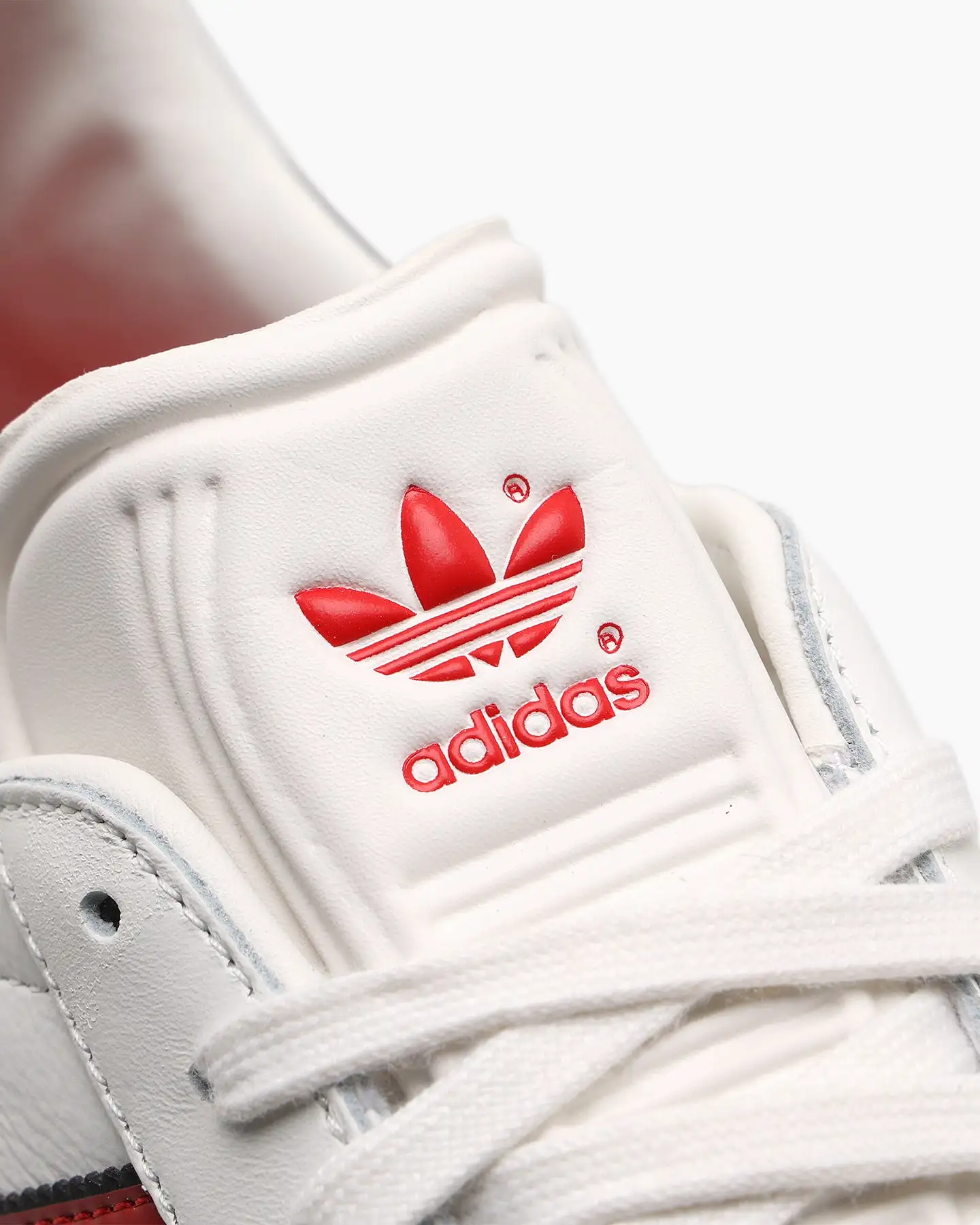 Adidas Gazelle White/Scarlet