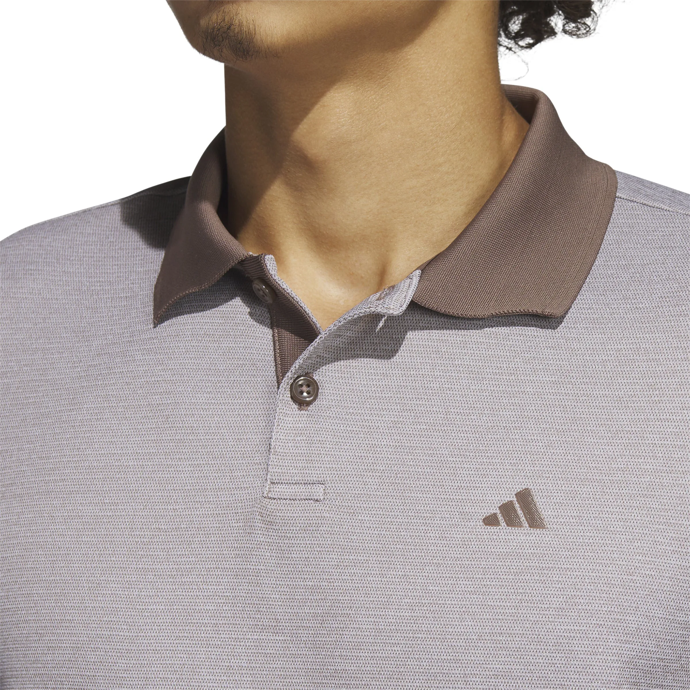 adidas Golf No Show Polo - Earth Strata SS23