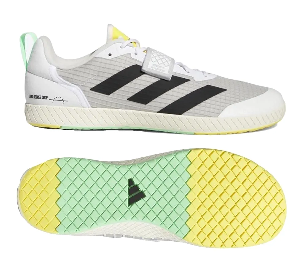 adidas Mens Total Squat Shoes Deadlift White Gym