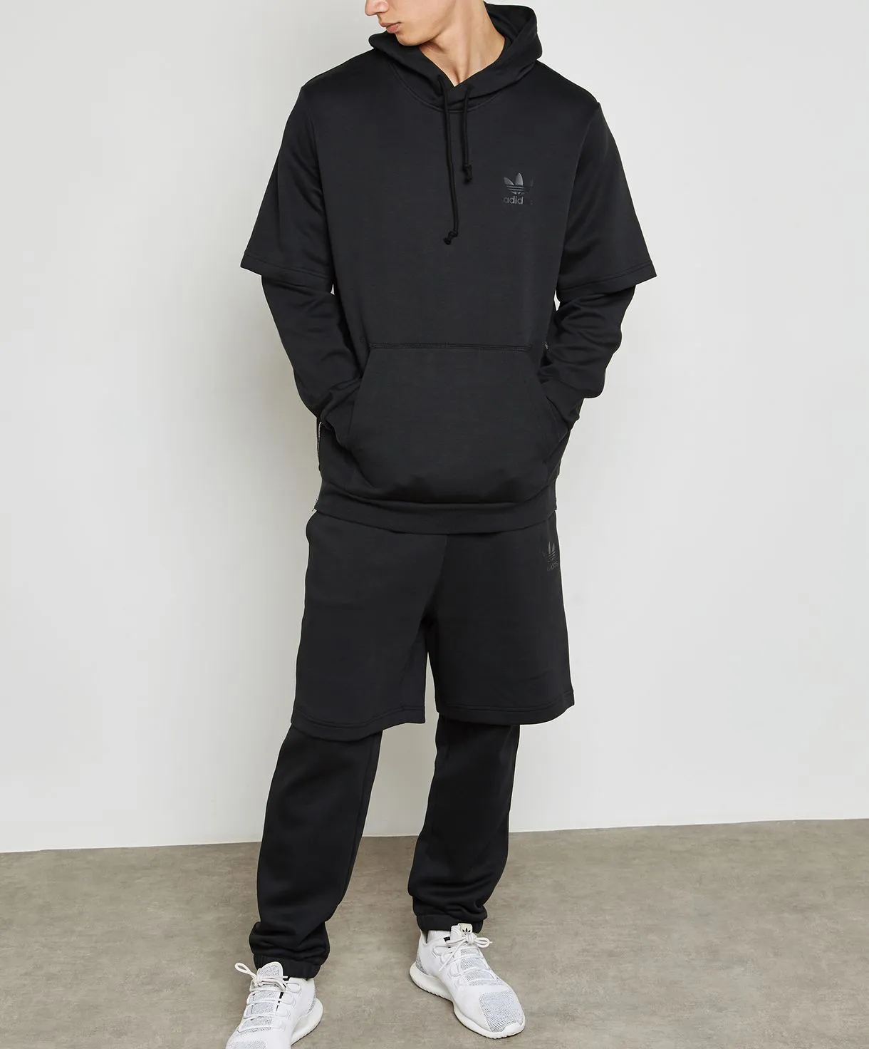 adidas  |Street Style Plain Hoodies