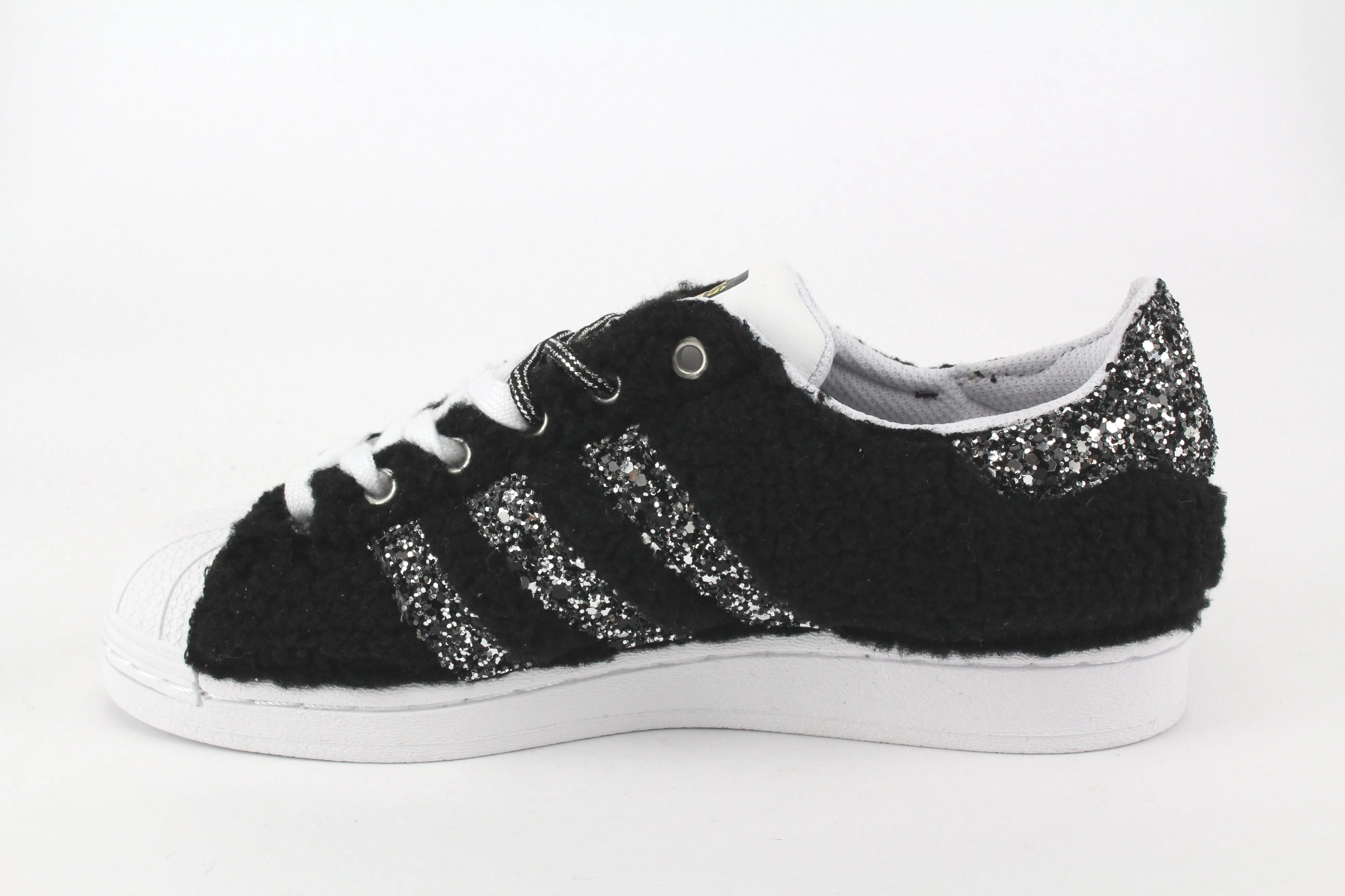 Adidas Superstar Lamb & Glitter Argento