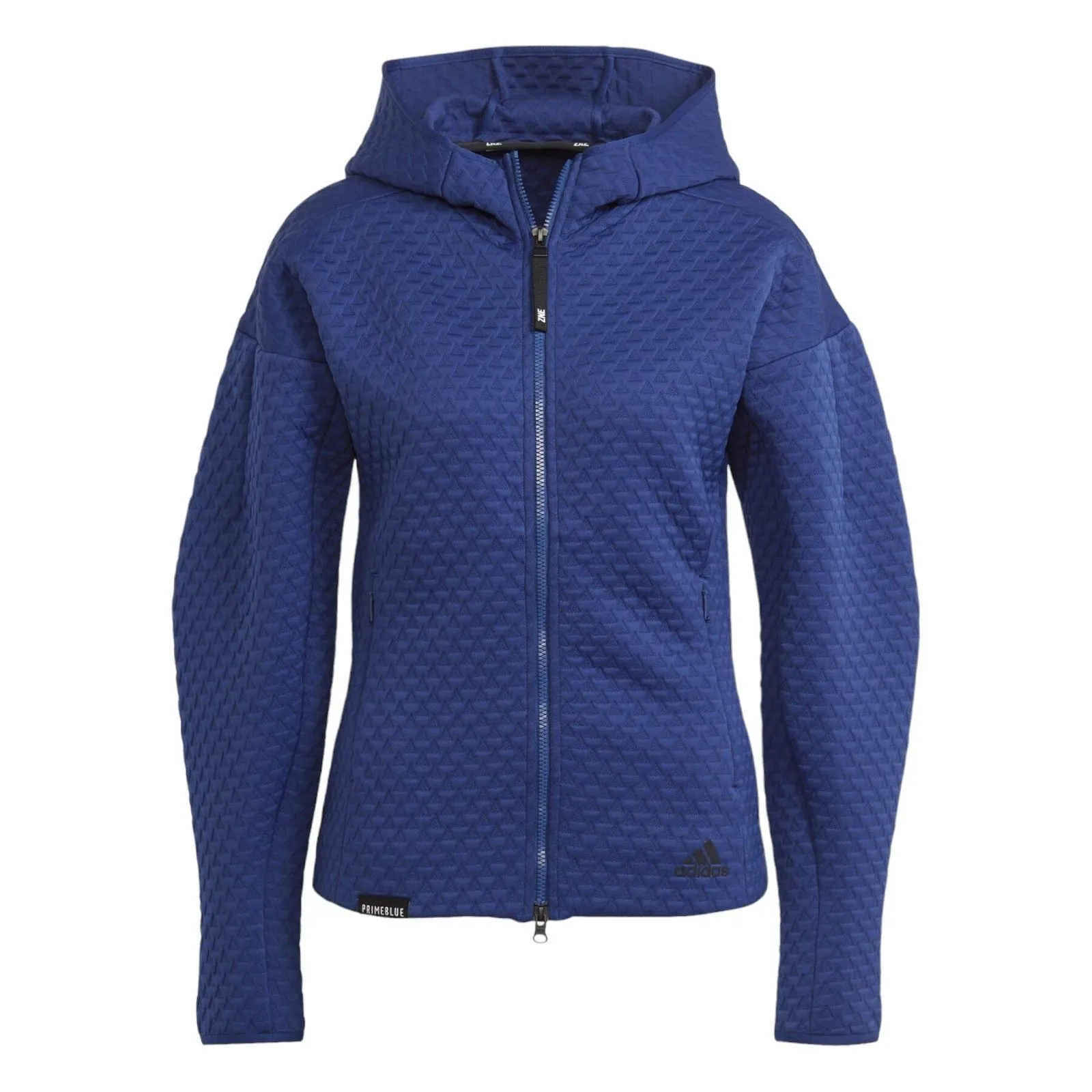 adidas Womens Z.N.E. Full Zip Hoodie - Victory Blue