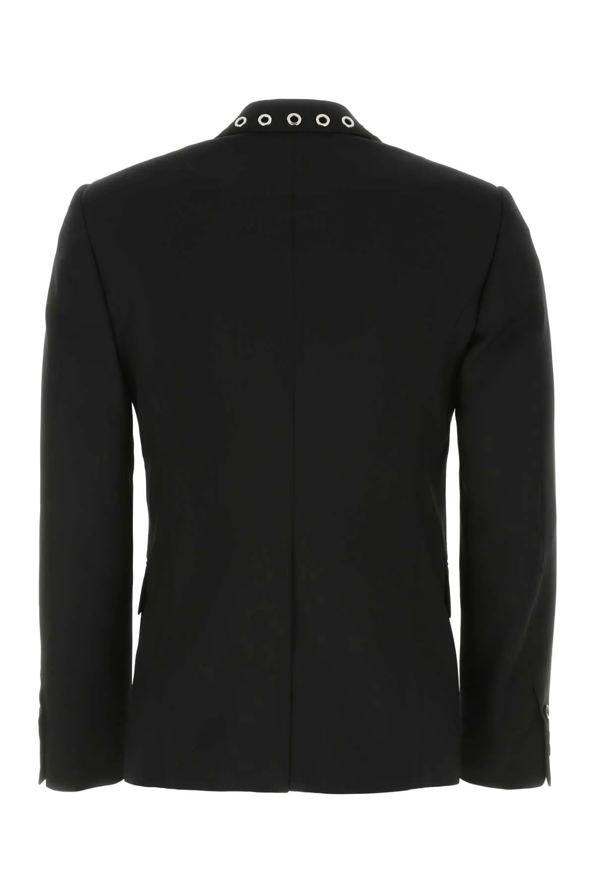 Alexander Mcqueen Black Wool Blazer