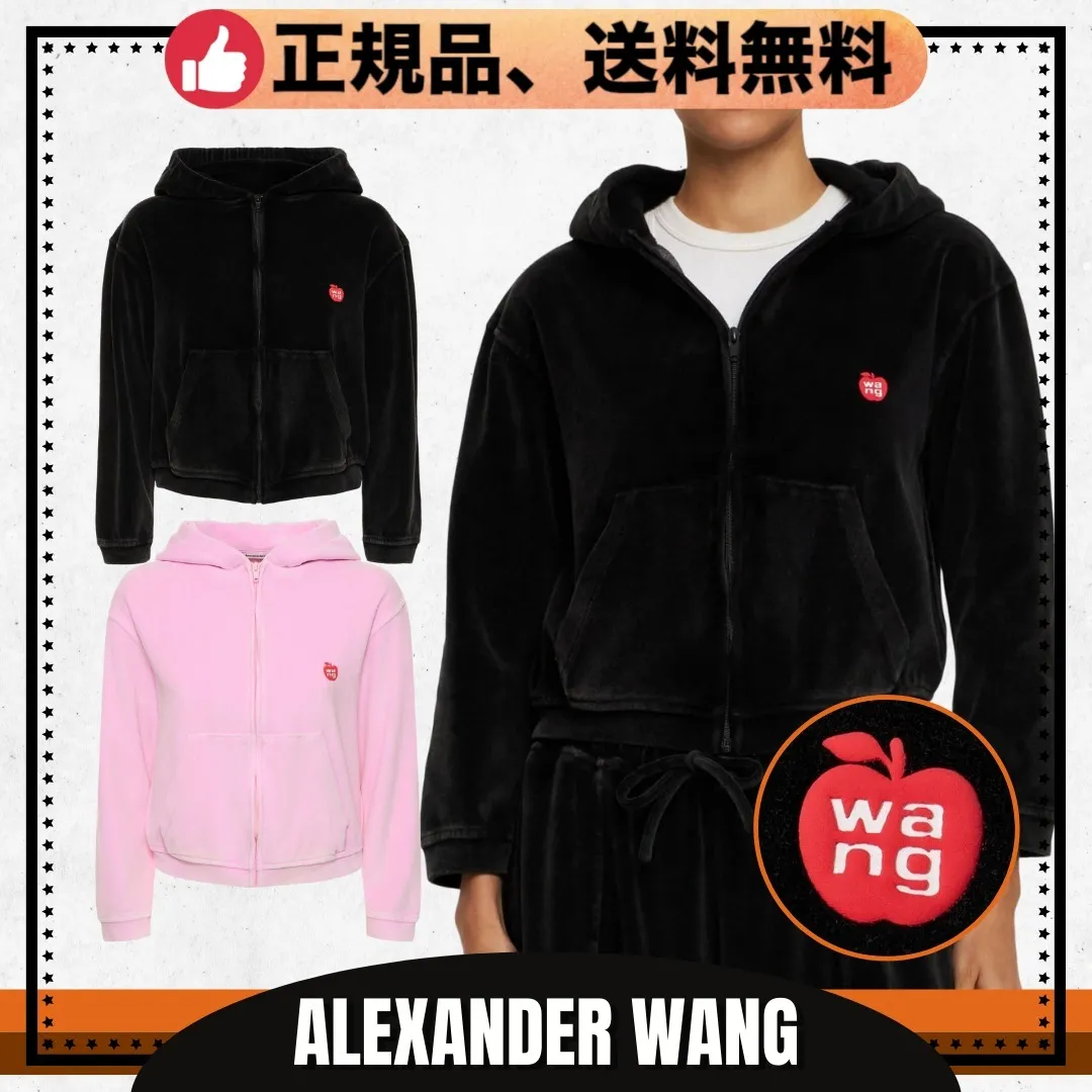 Alexander Wang  |Unisex Street Style Hoodies & Sweatshirts