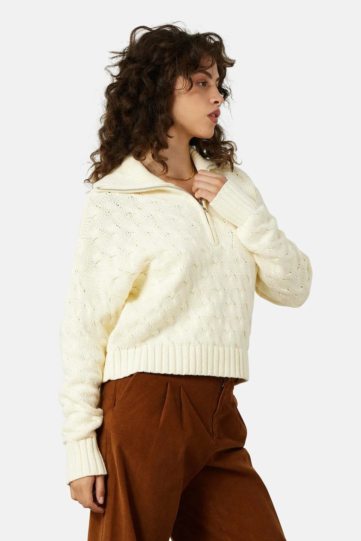 Aminah Sweater - Natural