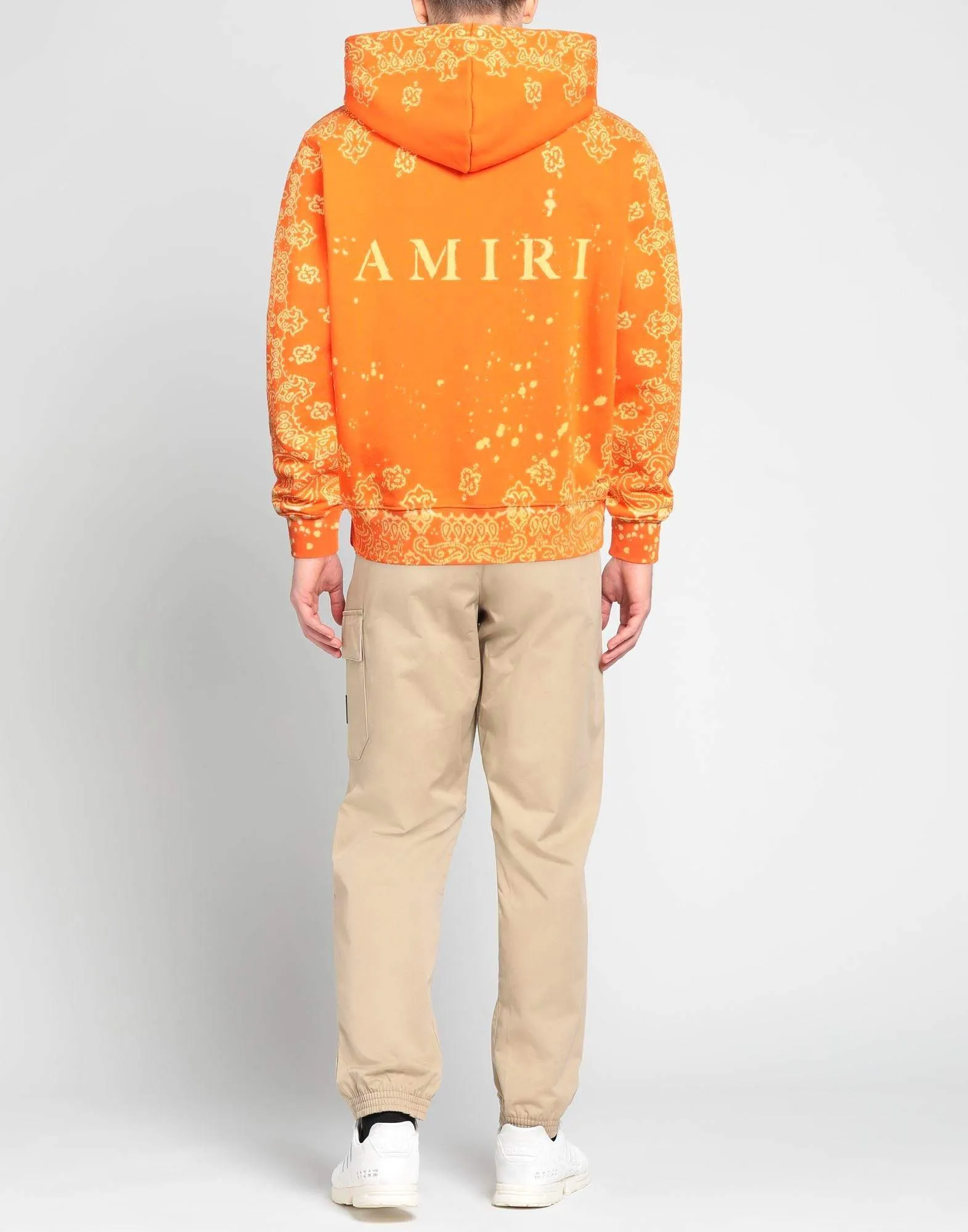 AMIRI  |Street Style Long Sleeves Cotton Logo Hoodies