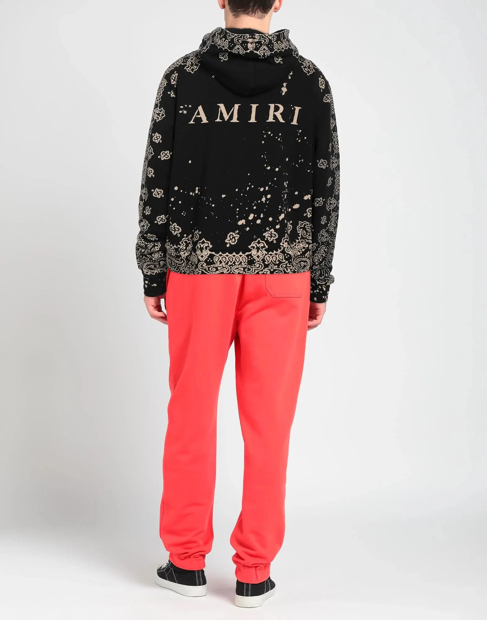 AMIRI  |Street Style Long Sleeves Cotton Logo Hoodies