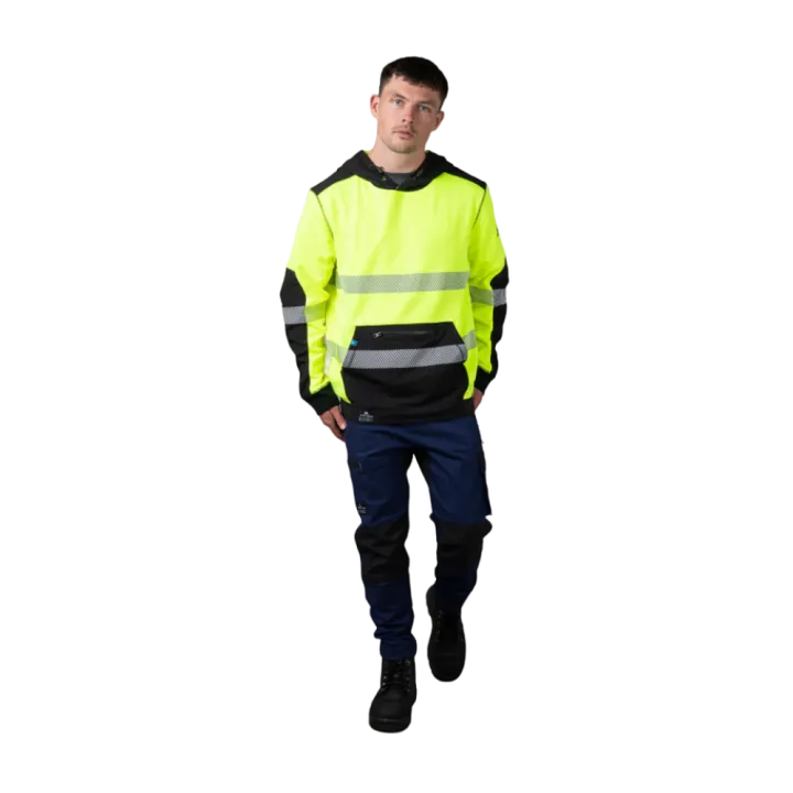 Anthem Taped Hi Vis Tech Hoodie Yellow