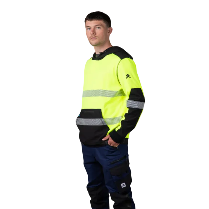 Anthem Taped Hi Vis Tech Hoodie Yellow