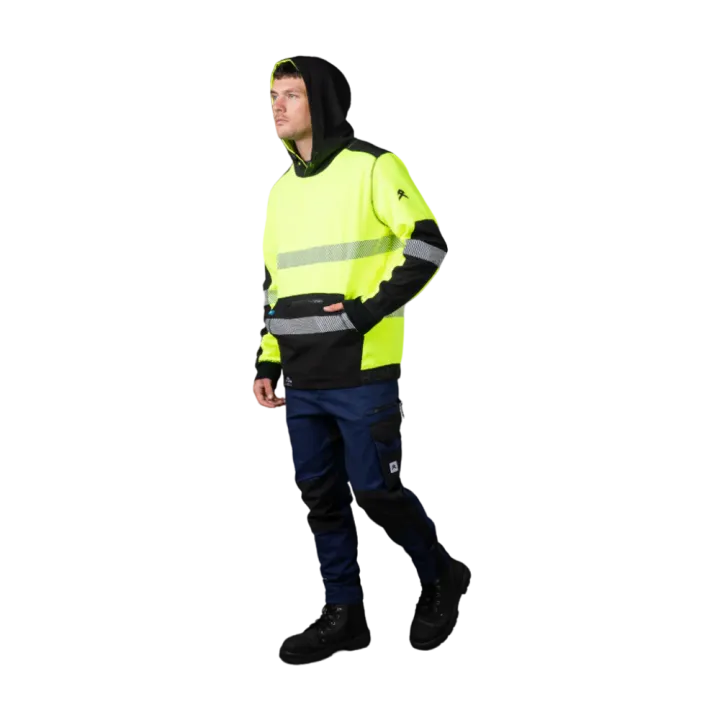 Anthem Taped Hi Vis Tech Hoodie Yellow