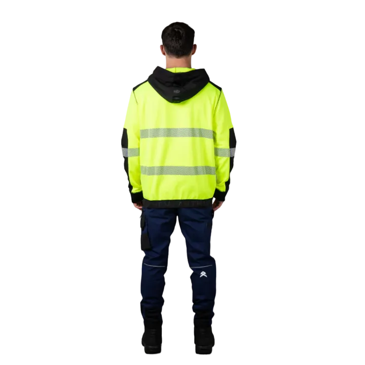 Anthem Taped Hi Vis Tech Hoodie Yellow