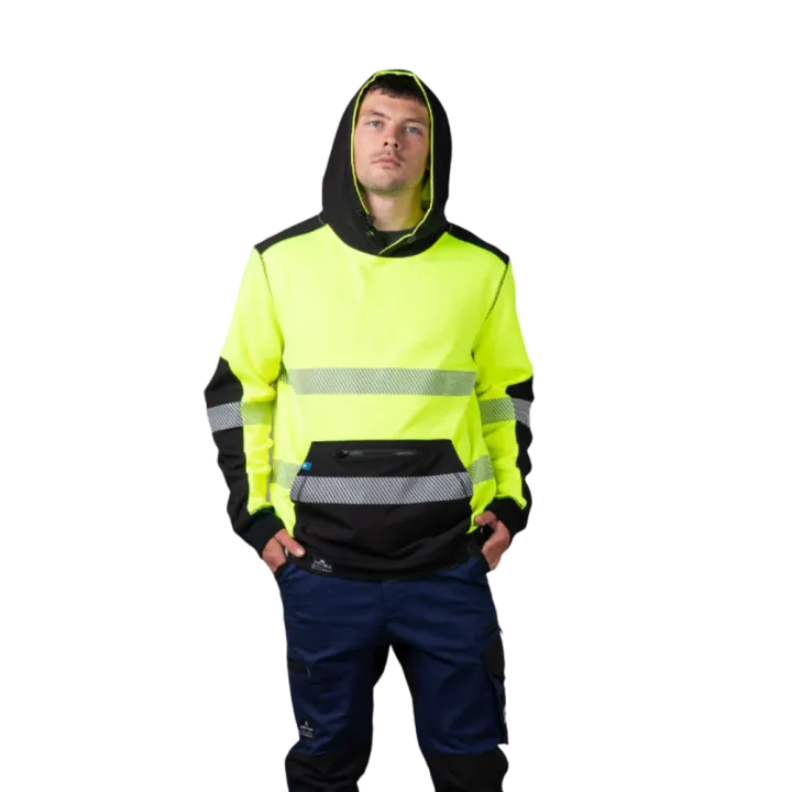 Anthem Taped Hi Vis Tech Hoodie Yellow