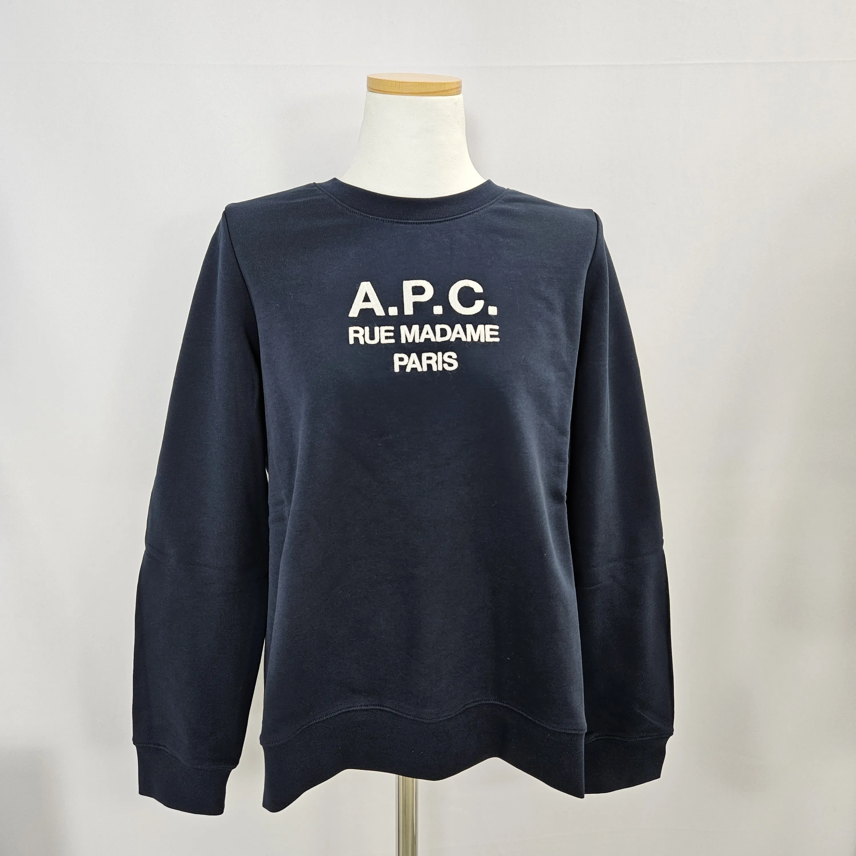 A.P.C.  |Unisex Street Style Logo Hoodies & Sweatshirts