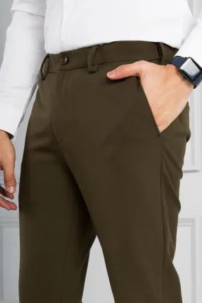 Army Olive Stretch Pants