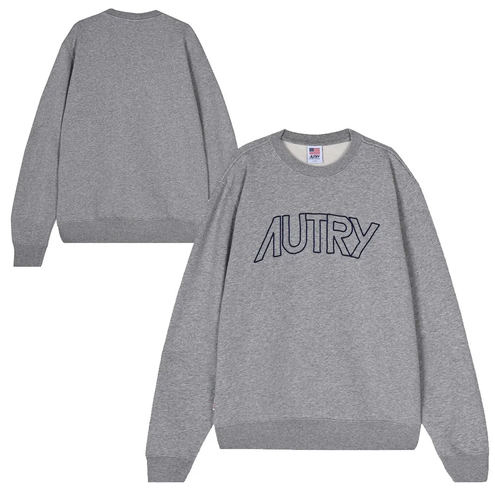 AUTRY  |Unisex Street Style Logo Hoodies & Sweatshirts