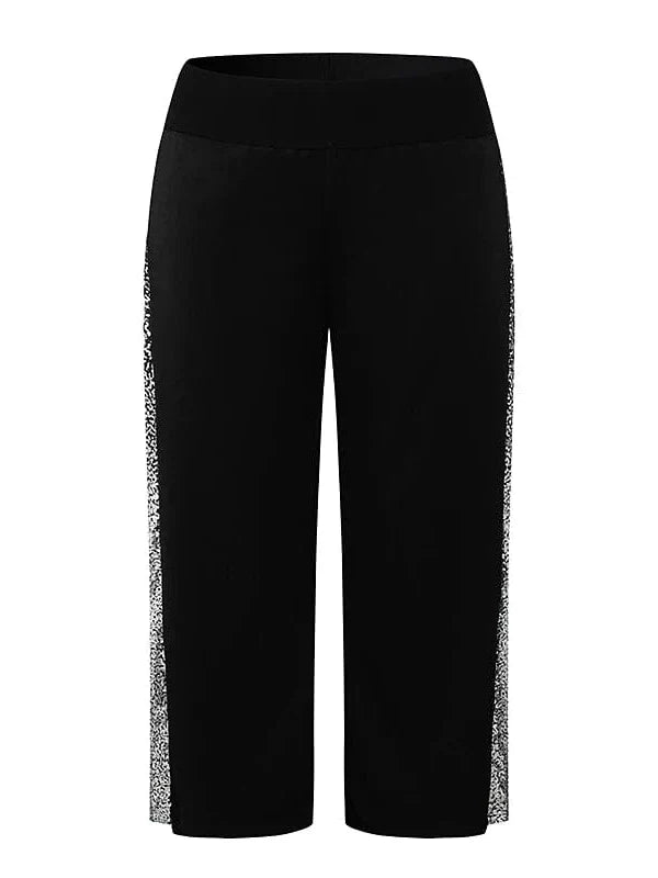 Baggy Black and Blue Women's Pants Trousers