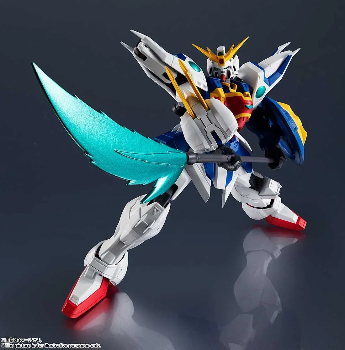 Bandai Gundam Universe Mobile Suit Gundam Wing XXXG-01S Shenlong Gundam Figure (white)