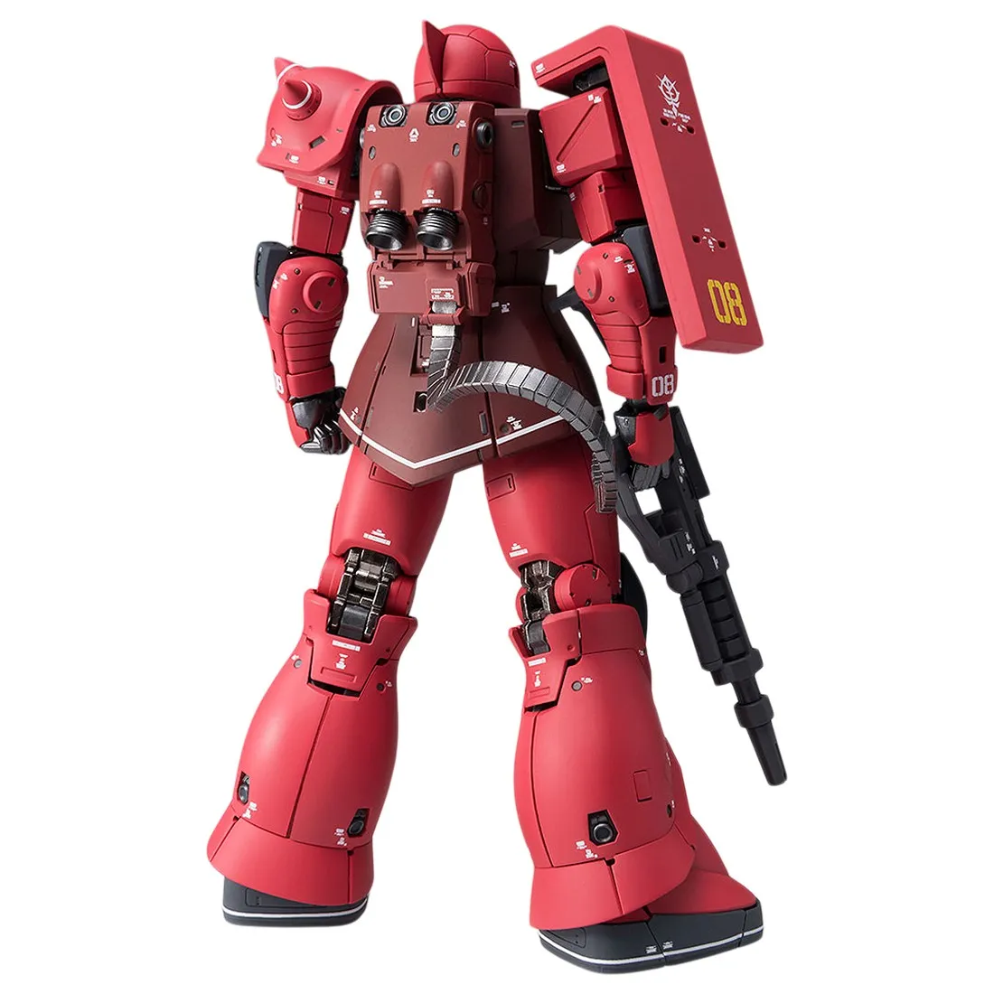 Bandai Mobile Suit Gundam The Origin Gundam Fix Figuration Metal Composite MS-05S Char Aznable's Zaku I Figure (red)