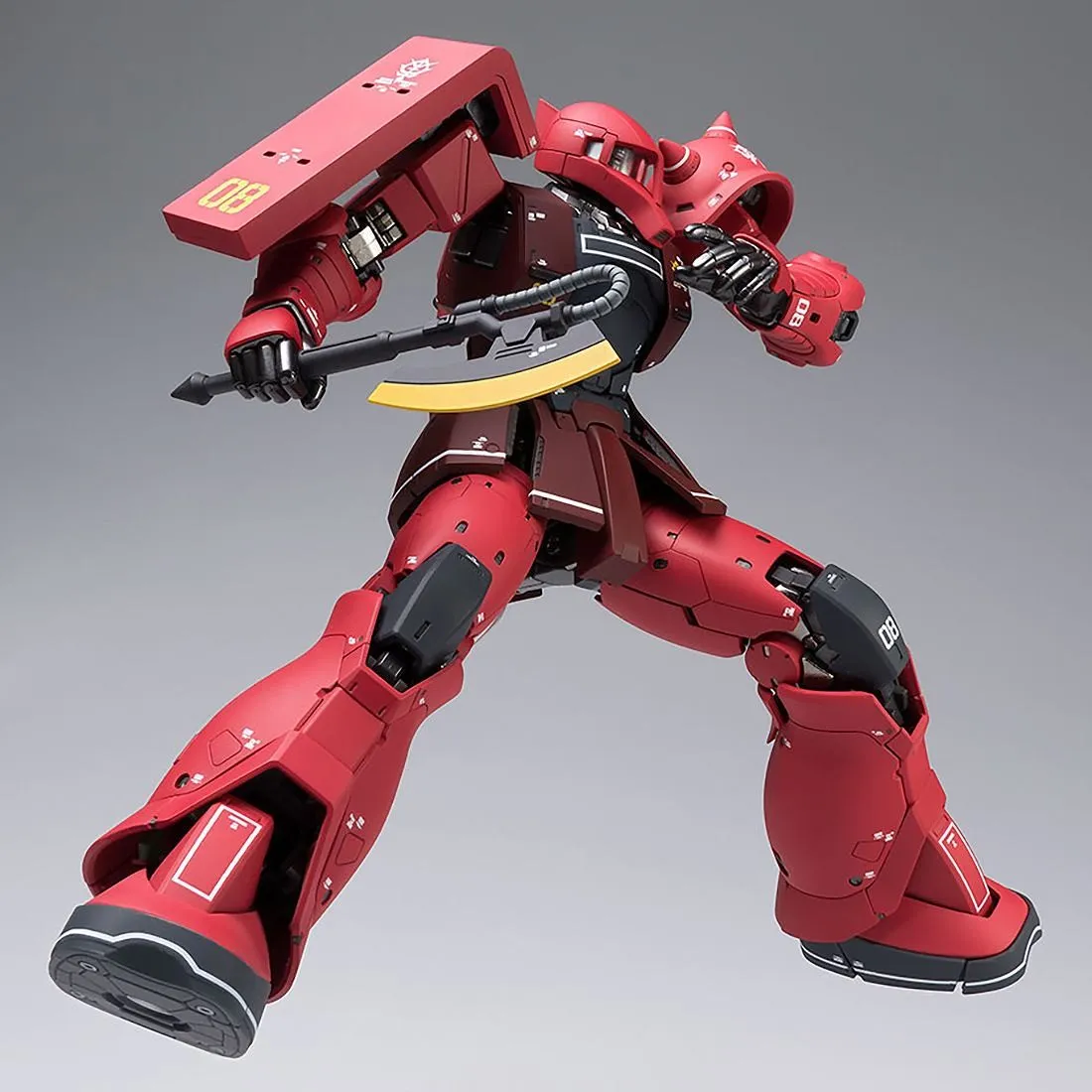 Bandai Mobile Suit Gundam The Origin Gundam Fix Figuration Metal Composite MS-05S Char Aznable's Zaku I Figure (red)