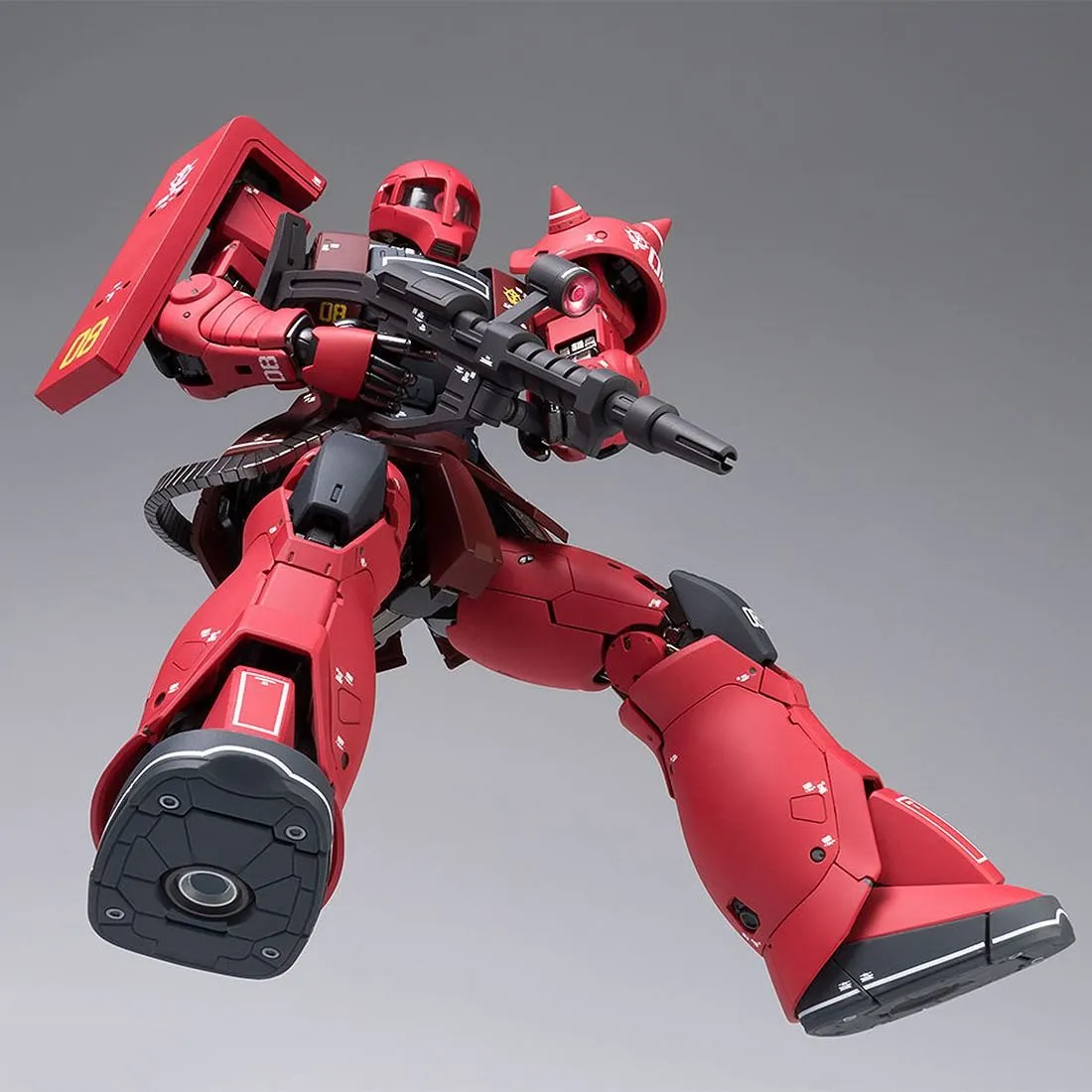 Bandai Mobile Suit Gundam The Origin Gundam Fix Figuration Metal Composite MS-05S Char Aznable's Zaku I Figure (red)