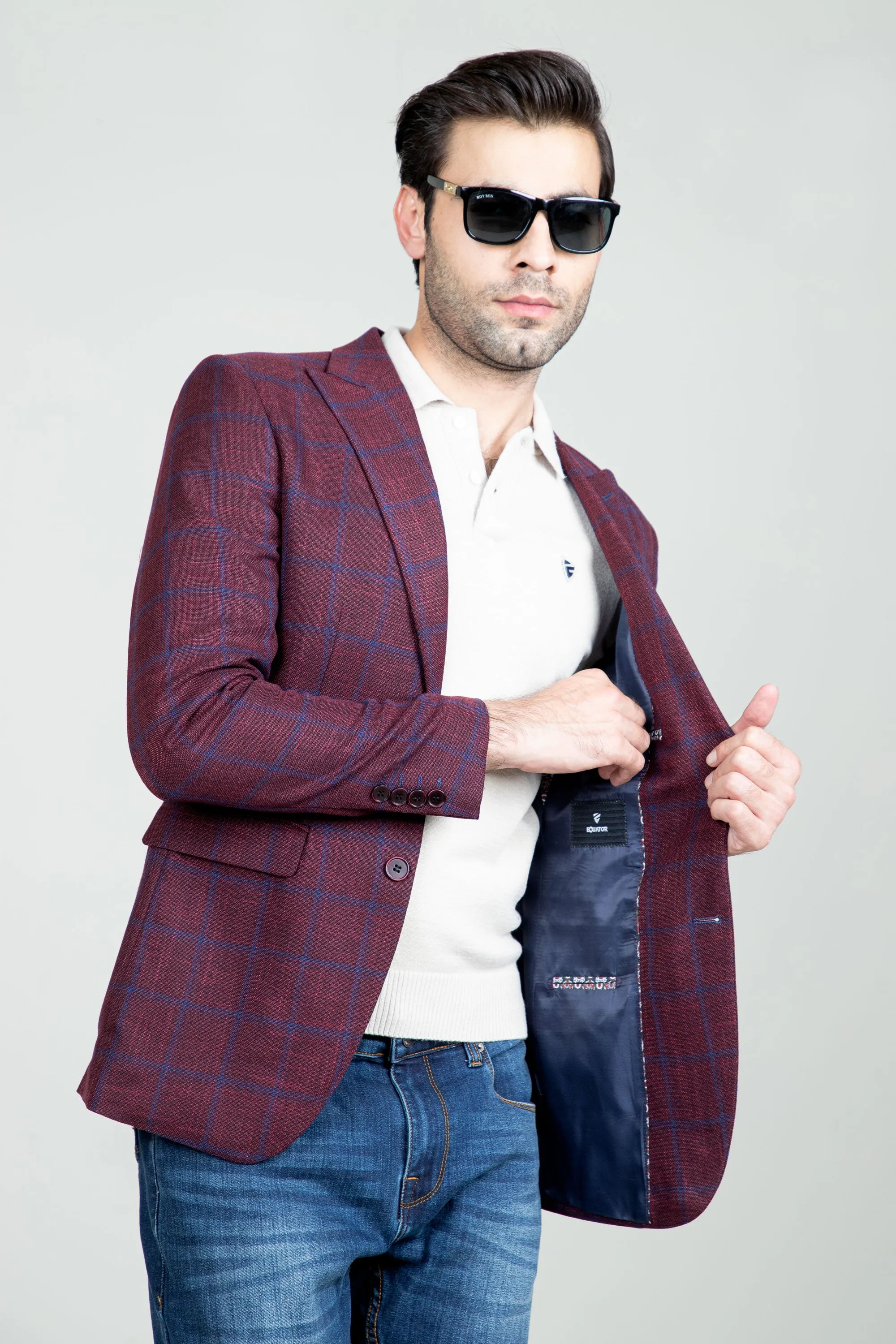 Barn Wales Check Blazer