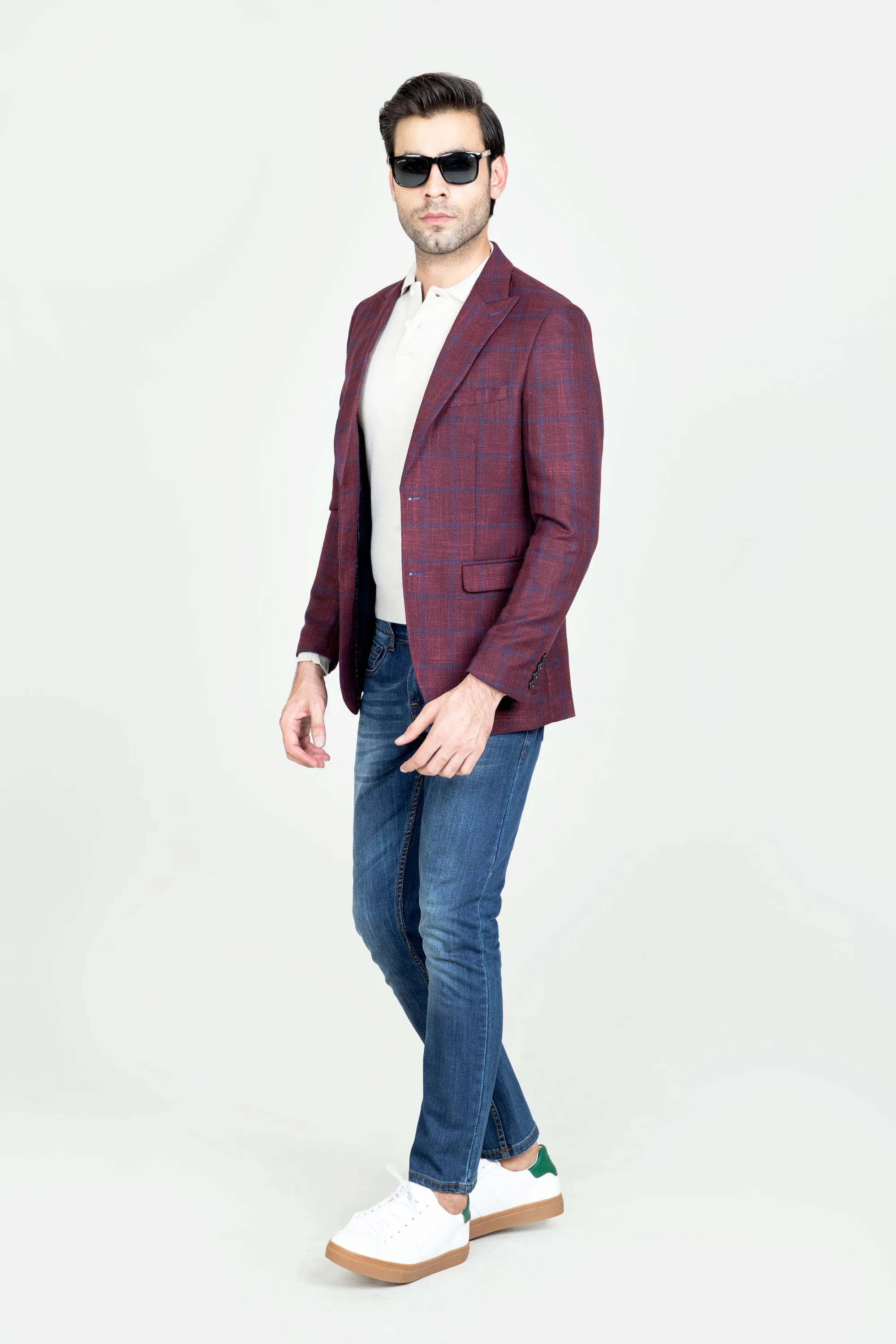 Barn Wales Check Blazer