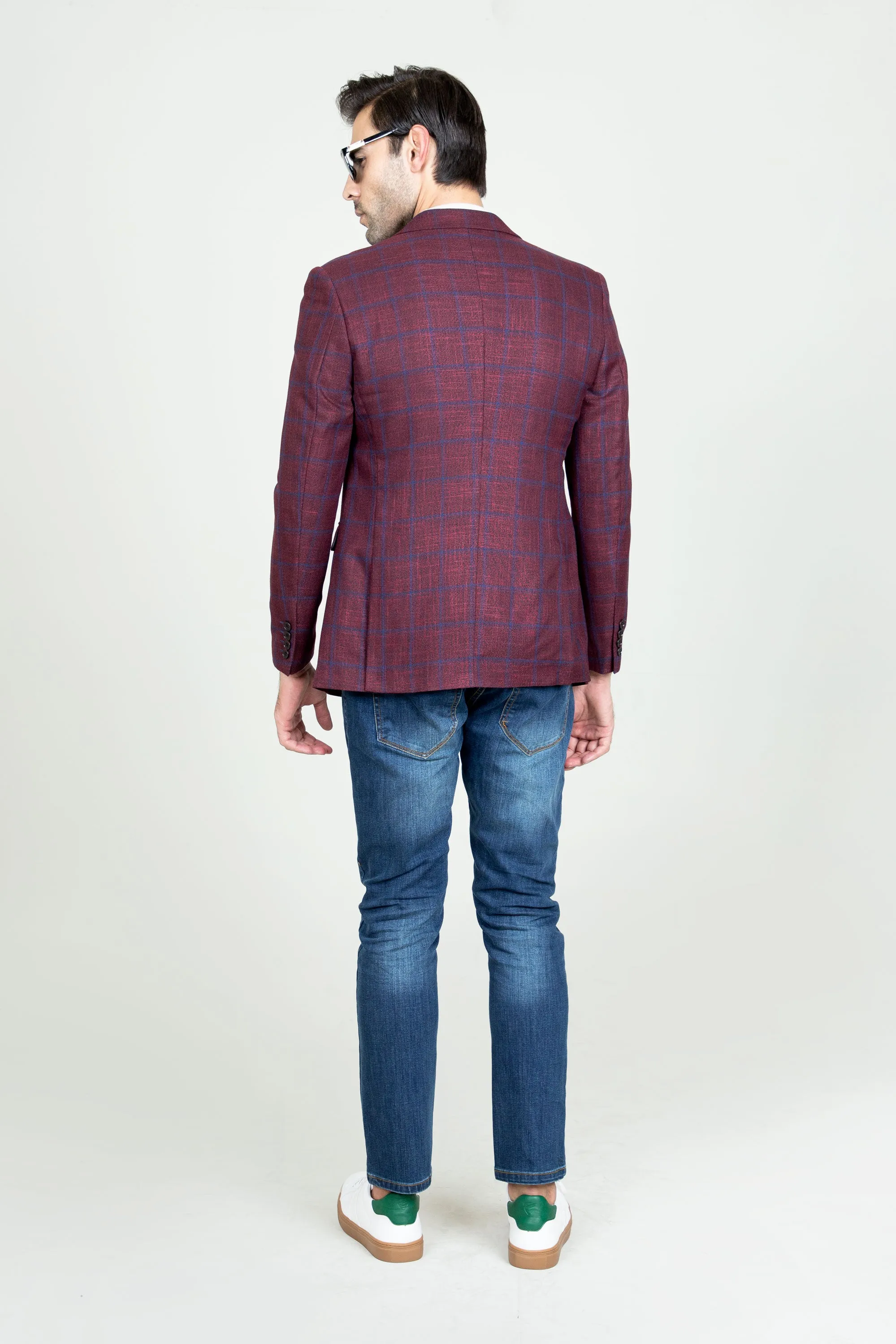 Barn Wales Check Blazer