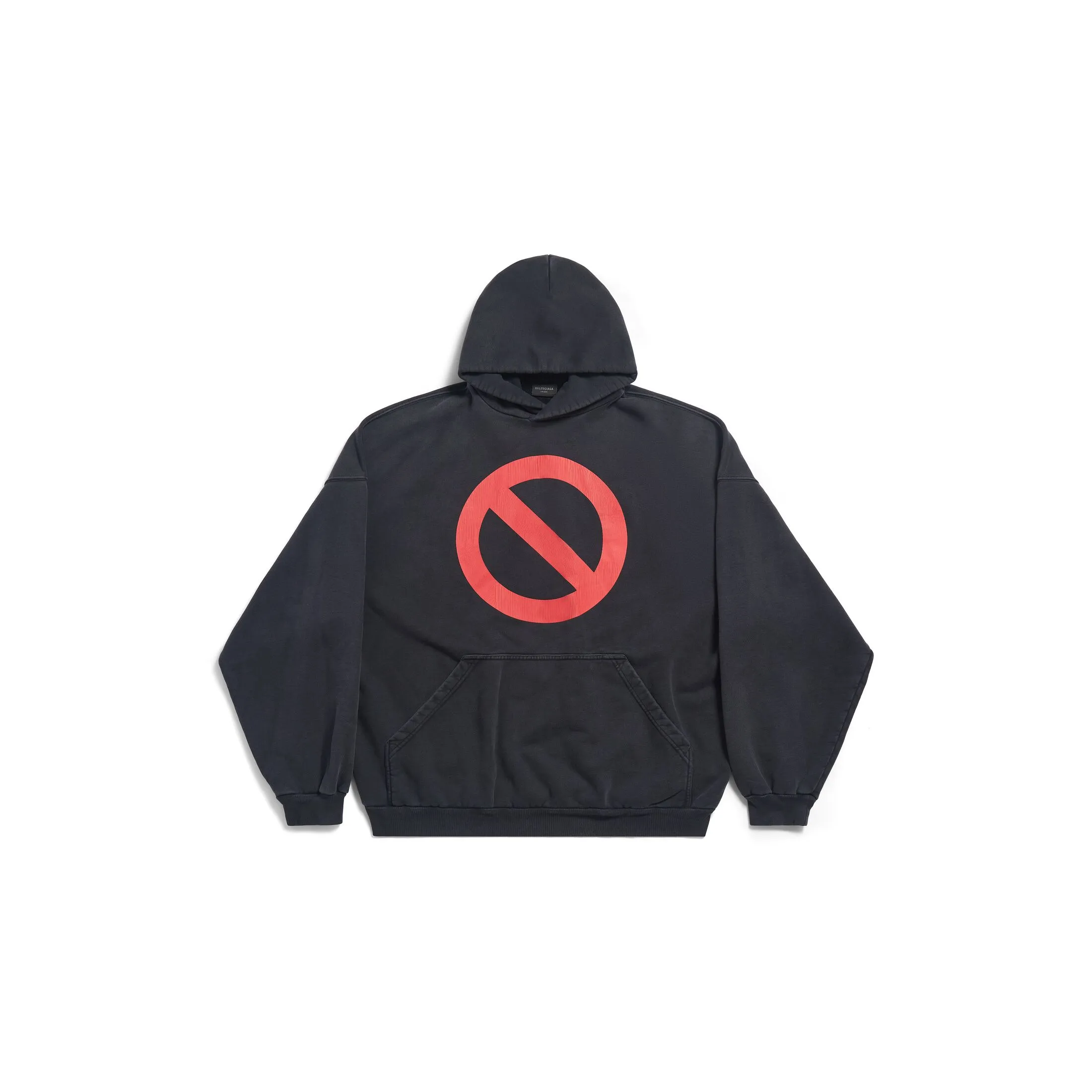 BFRND SERIES HOODIE LARGE FIT IN BLACK