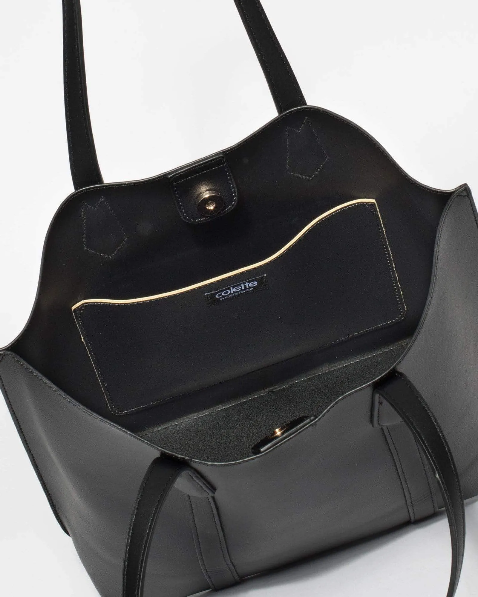 Black Alexa Soft Tote Bag