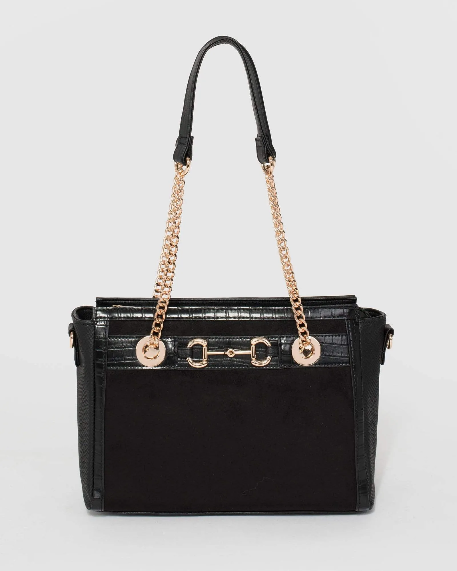 Black Greta Tote Bag