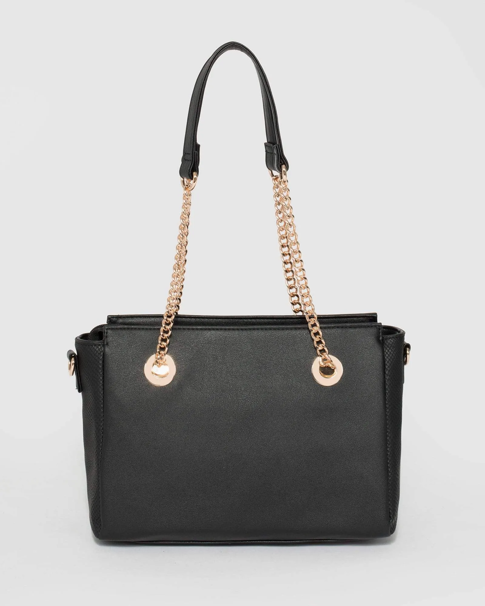 Black Greta Tote Bag