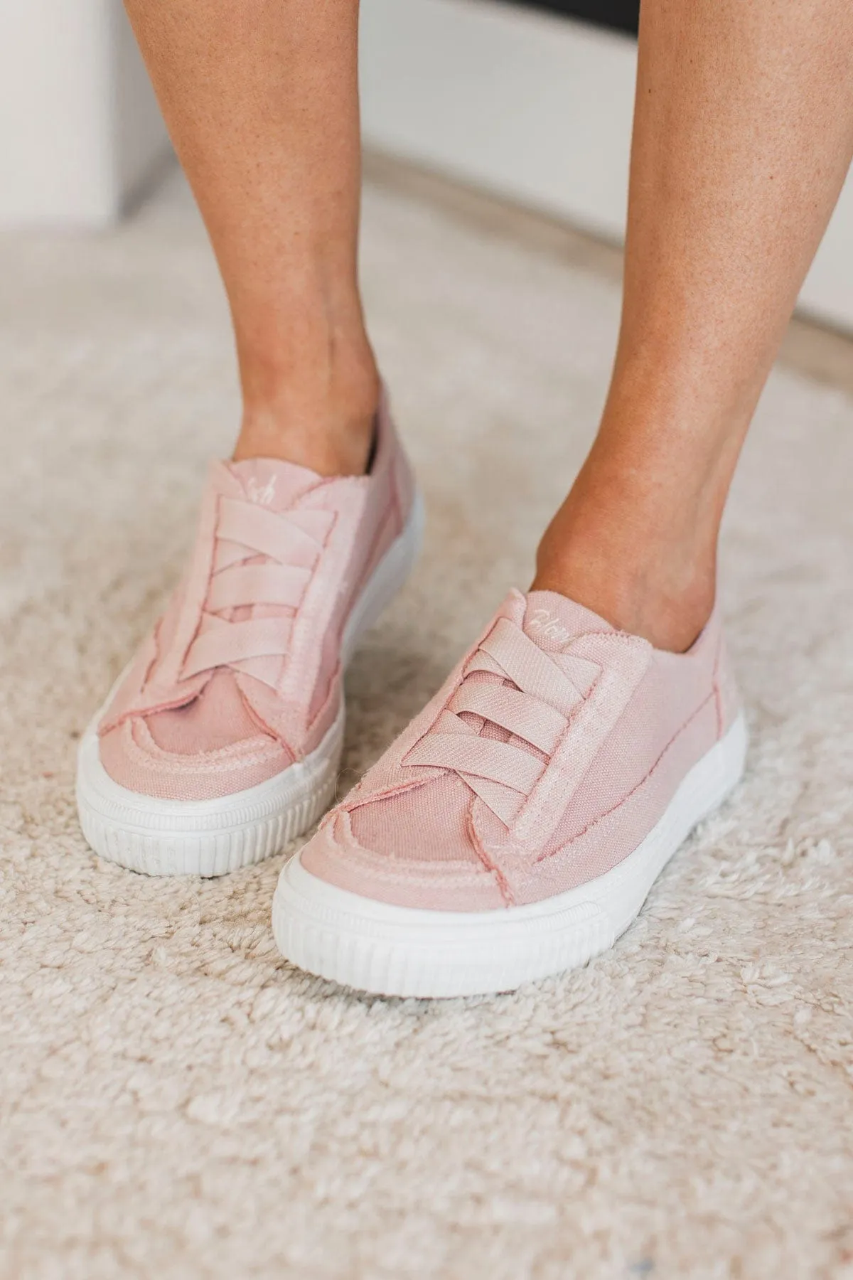 Blowfish Aztek Sneakers- Peach Cream