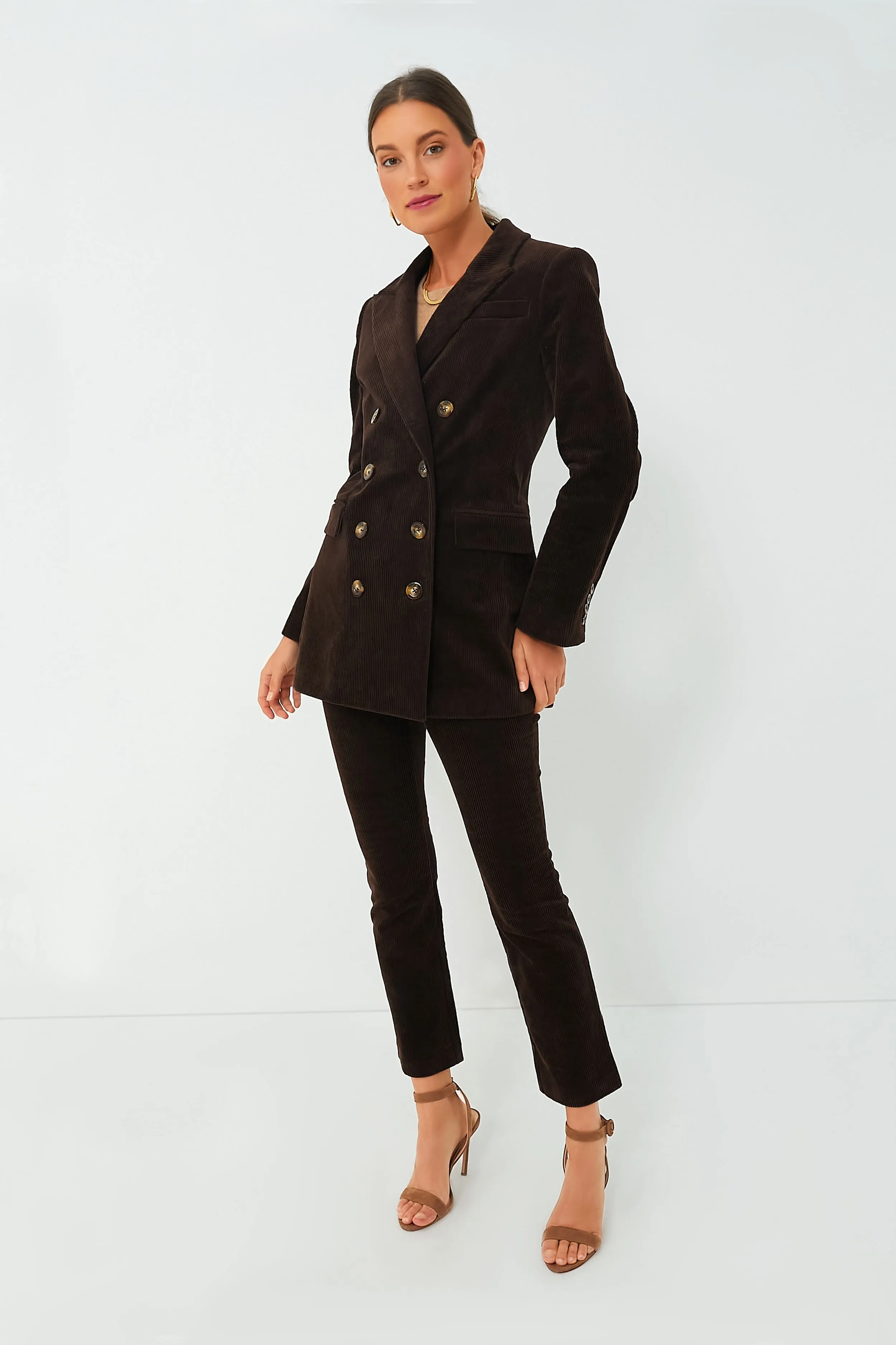 Brown Corduroy Alexander Blazer