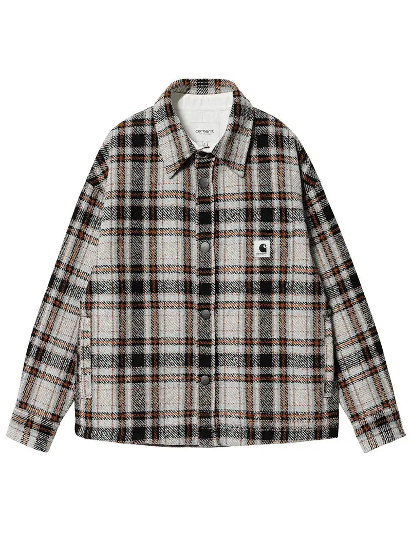 Carhartt WIP Womens Stroy Shirt Jacket Stroy Check Wax