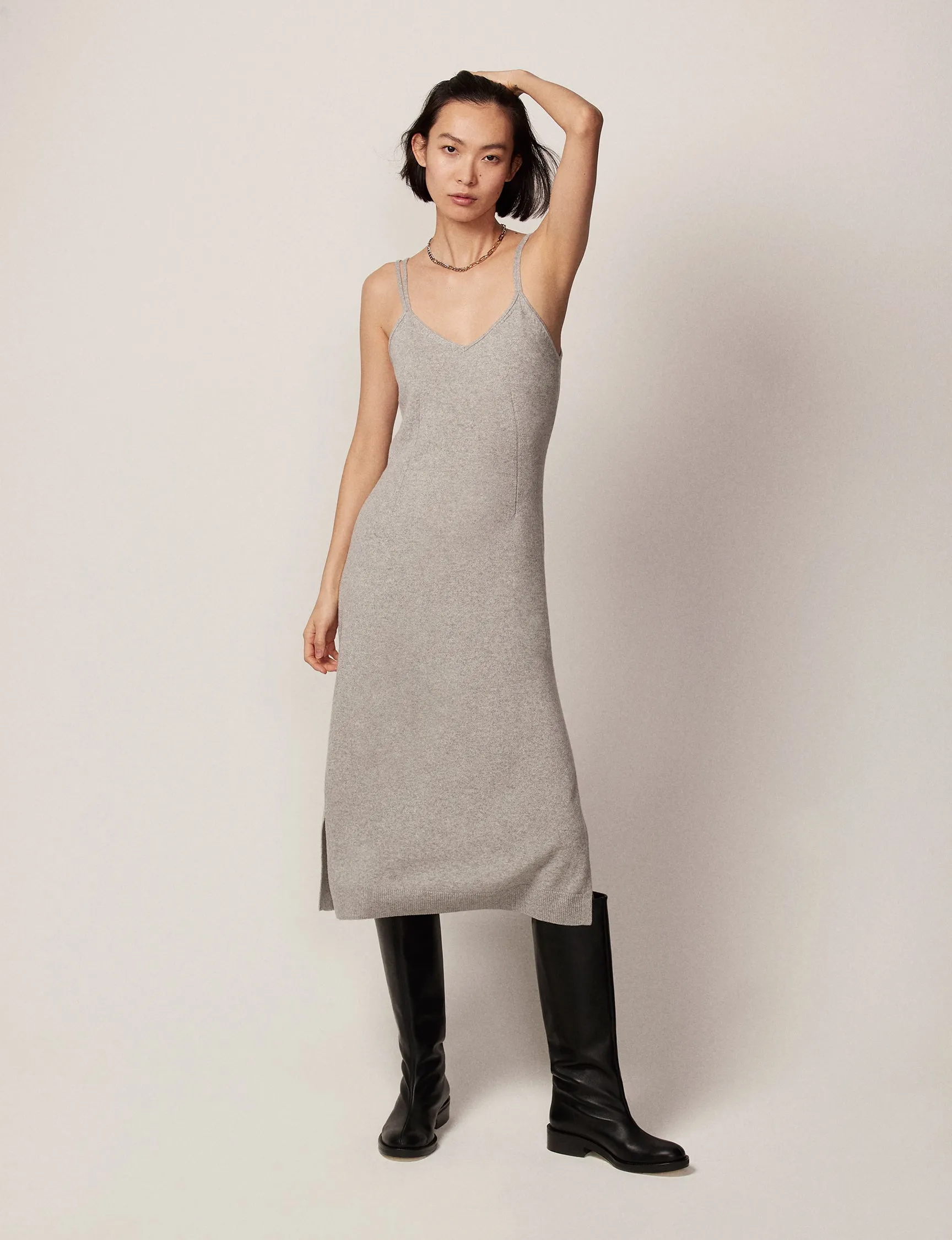 Cashmere Slip Dress