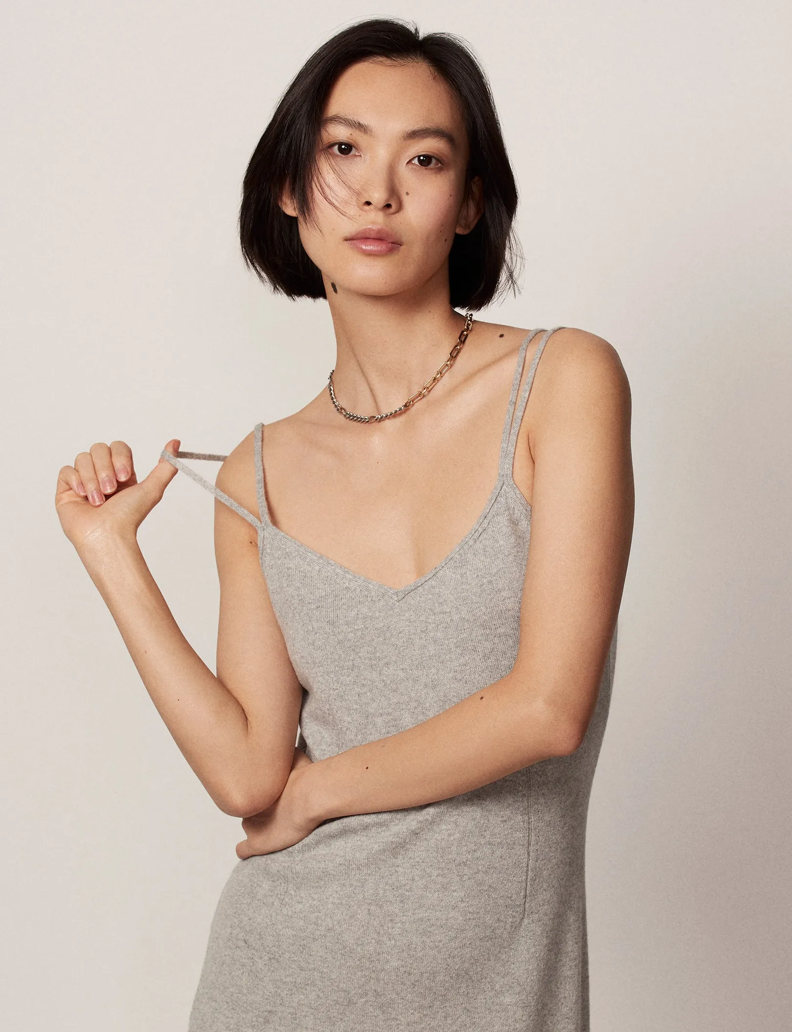 Cashmere Slip Dress