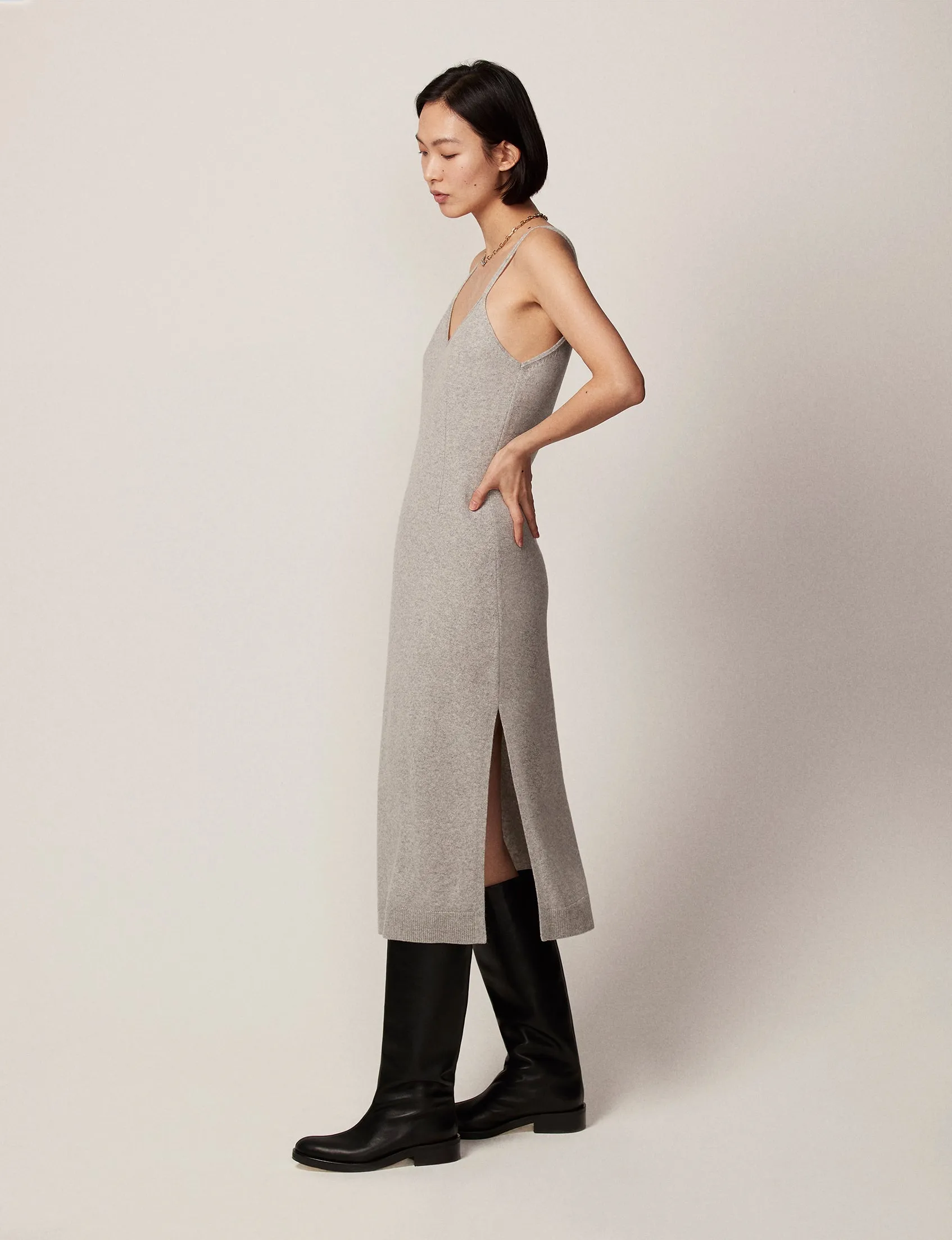 Cashmere Slip Dress