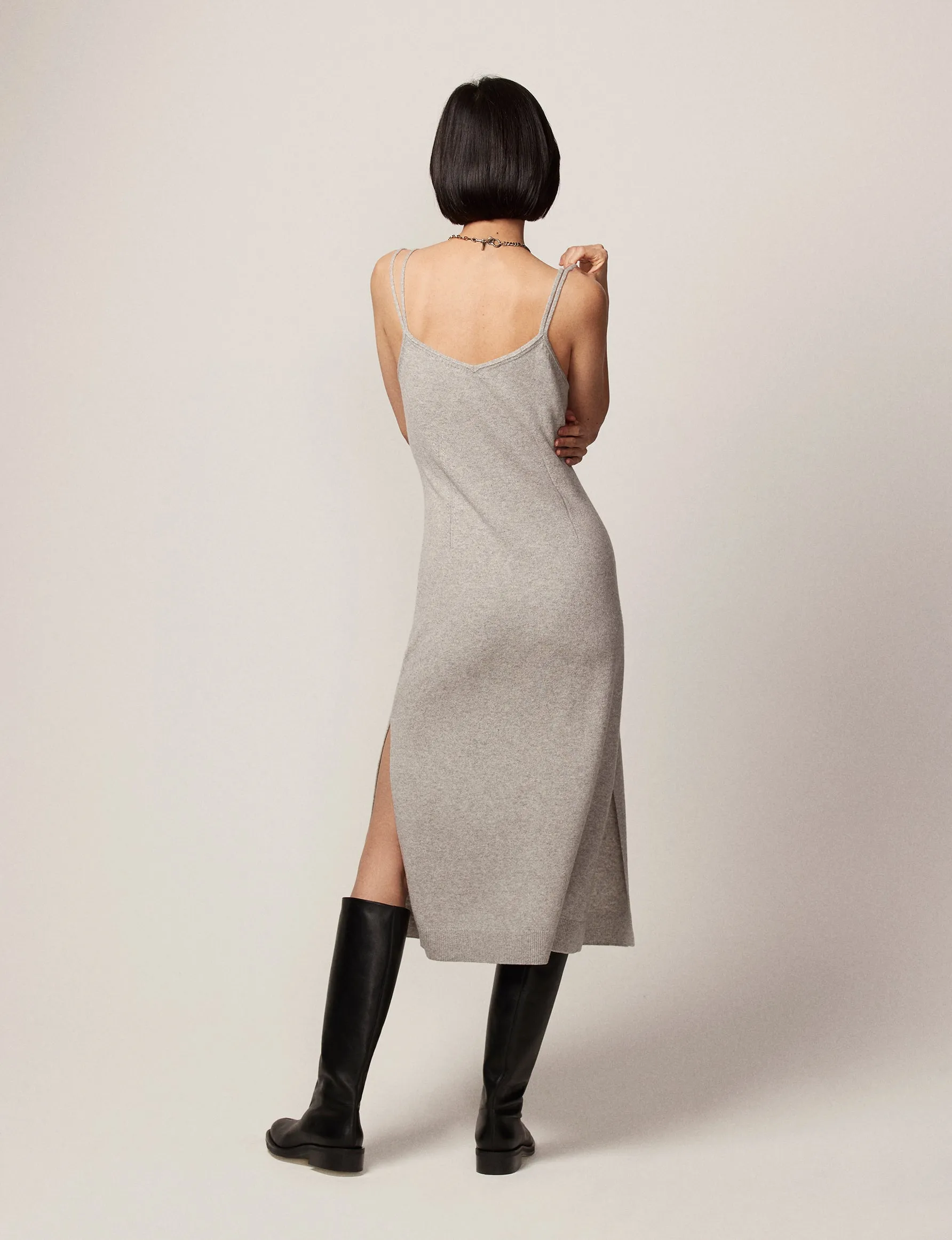 Cashmere Slip Dress